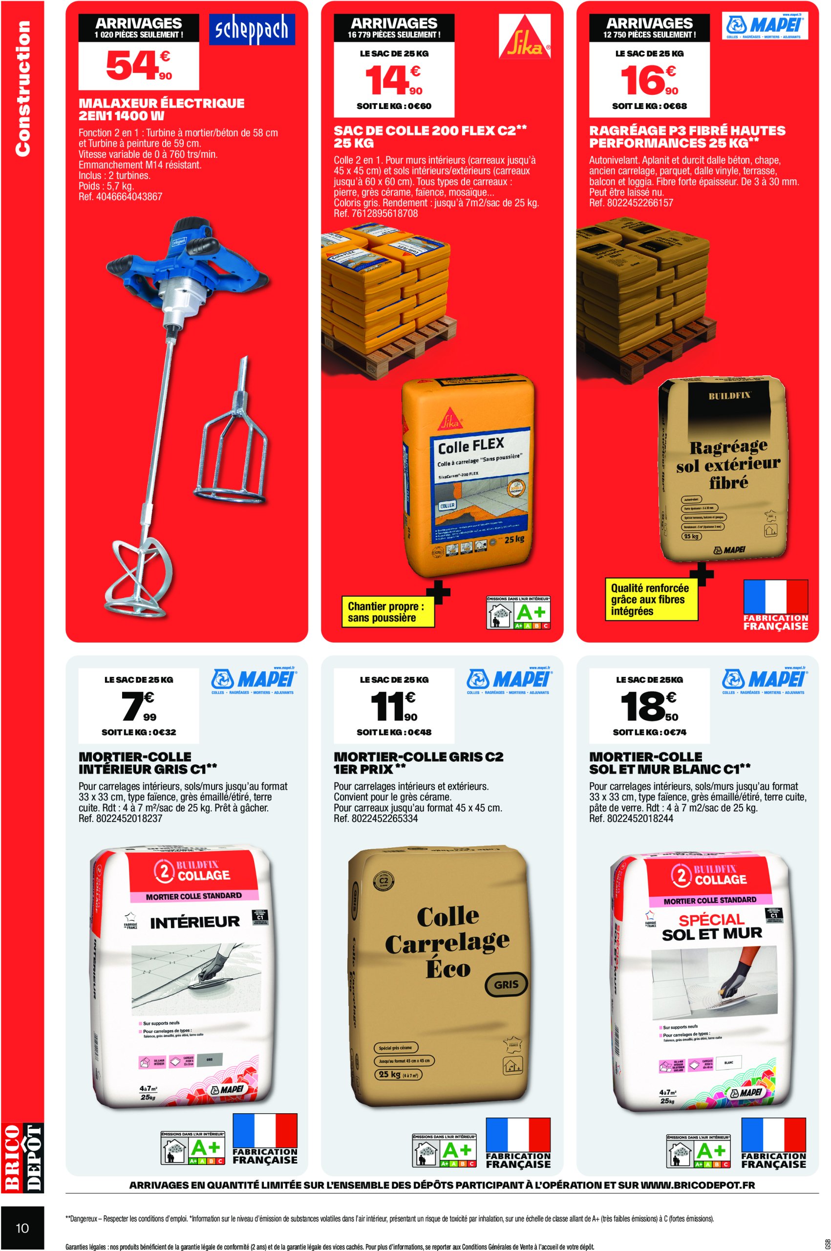 brico-depot - Catalogue Brico Dépôt valable du 04/07 au 17/07 - page: 10