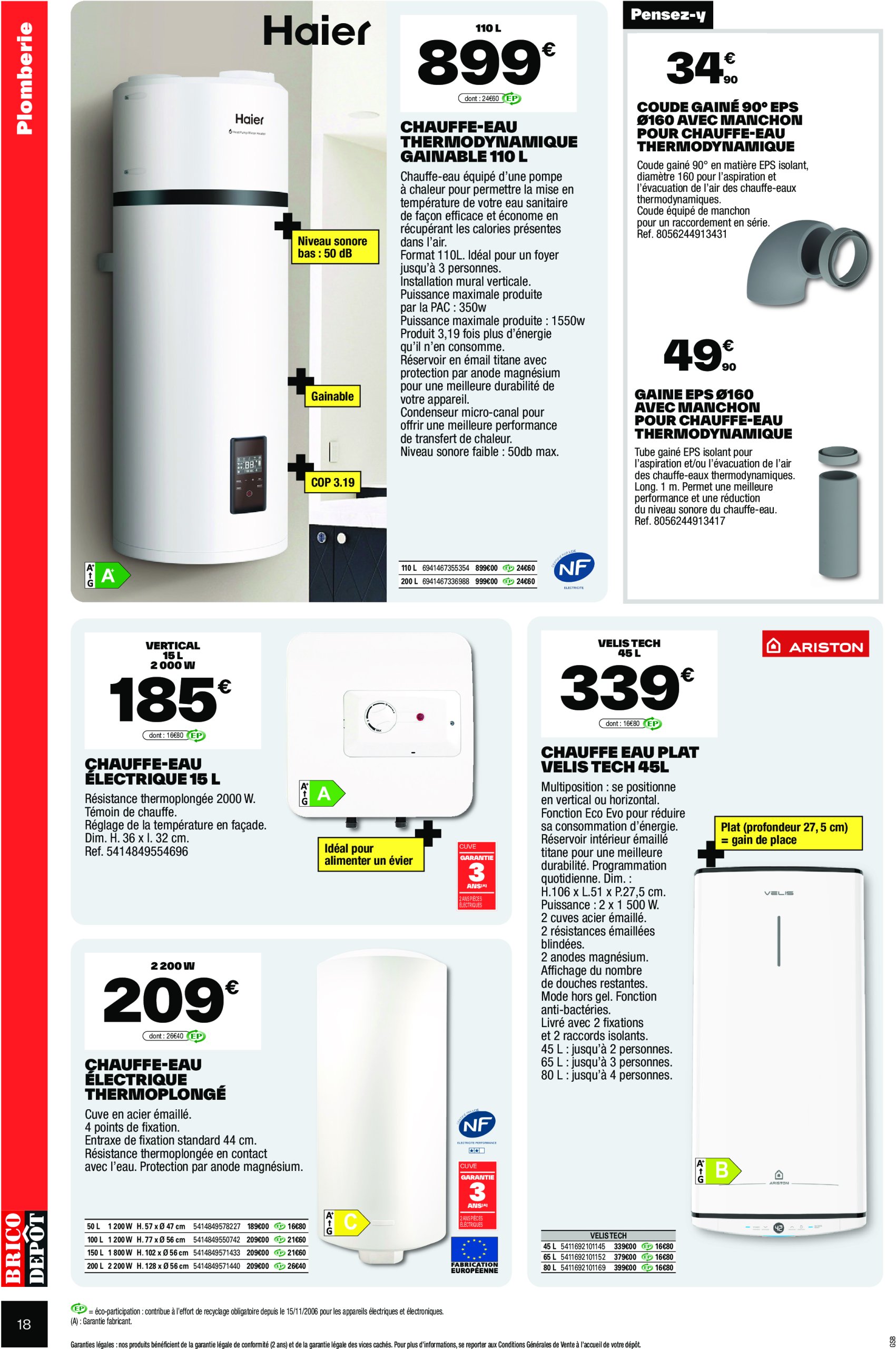 brico-depot - Catalogue Brico Dépôt valable du 04/07 au 17/07 - page: 18