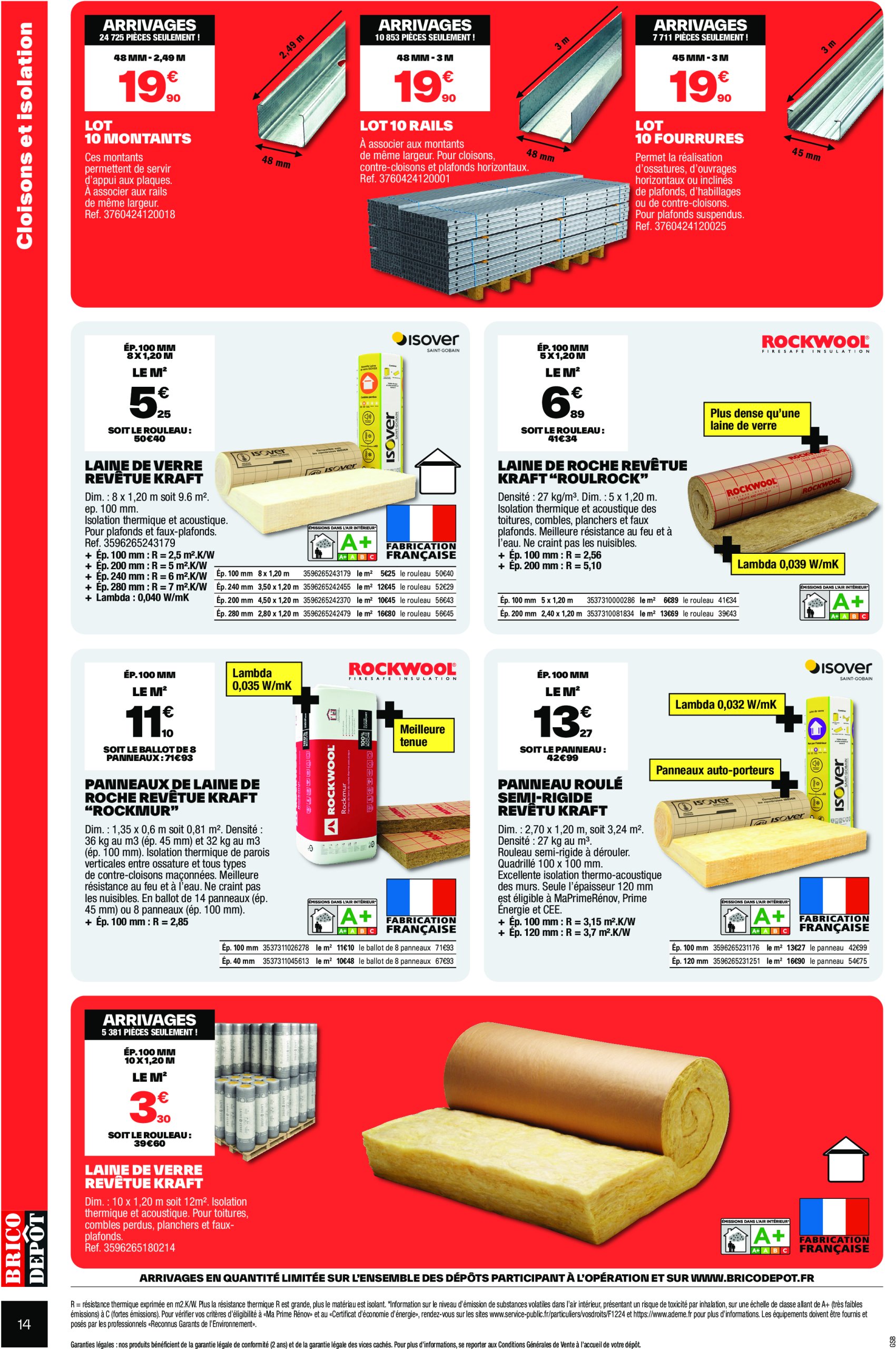 brico-depot - Catalogue Brico Dépôt valable du 04/07 au 17/07 - page: 14