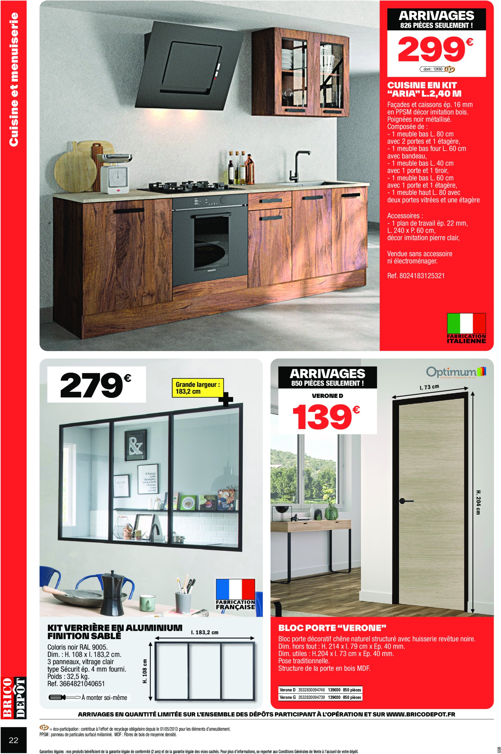 brico-depot - Catalogue Brico Dépôt valable du 04/07 au 17/07 - page: 22