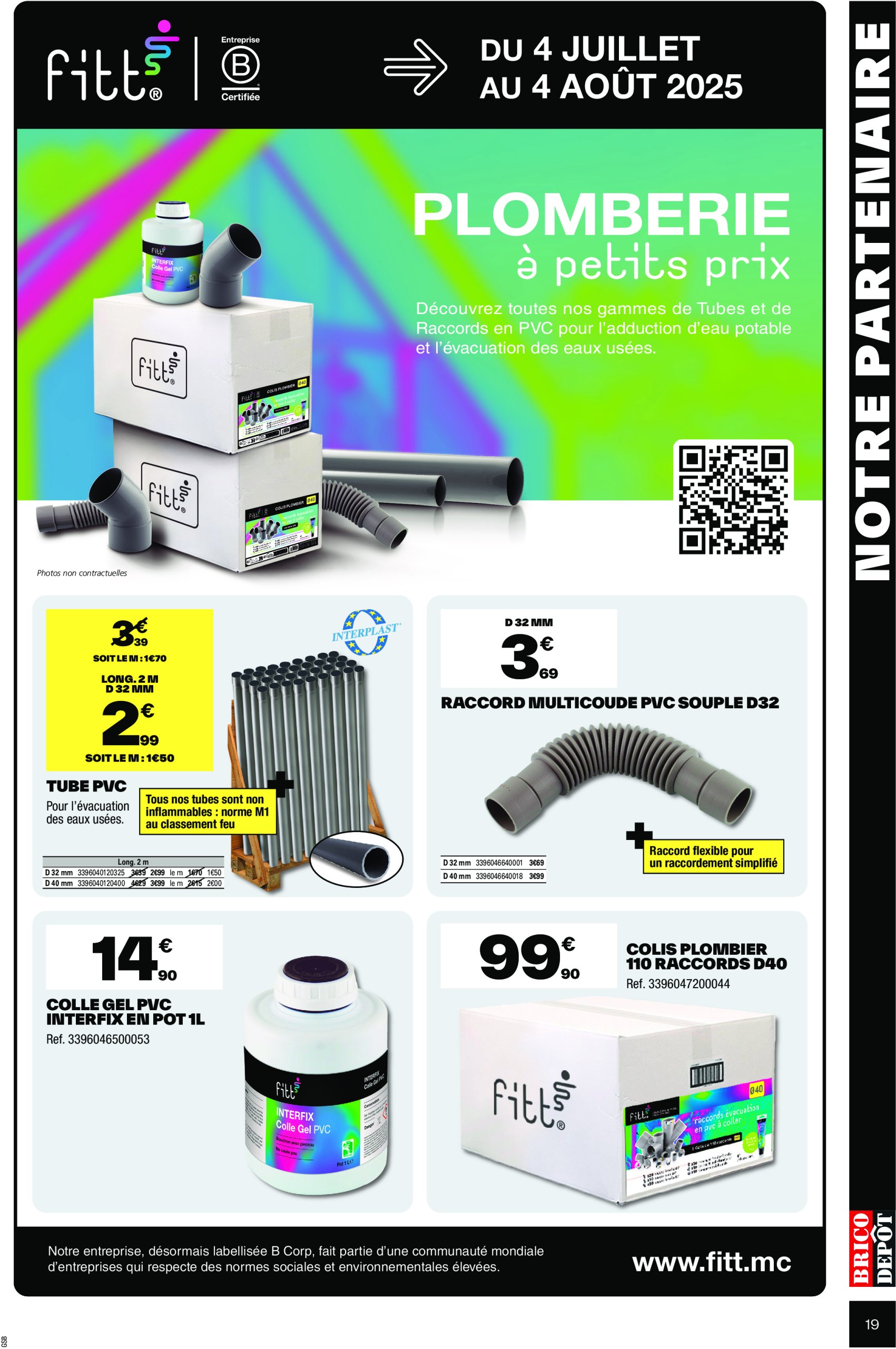 brico-depot - Catalogue Brico Dépôt valable du 04/07 au 17/07 - page: 19