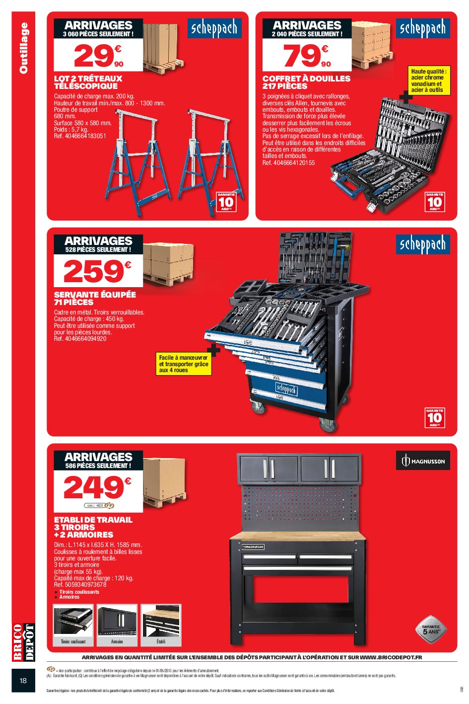 brico-depot - Catalogue Brico Dépôt valable du 12/09 au 25/09 - page: 18
