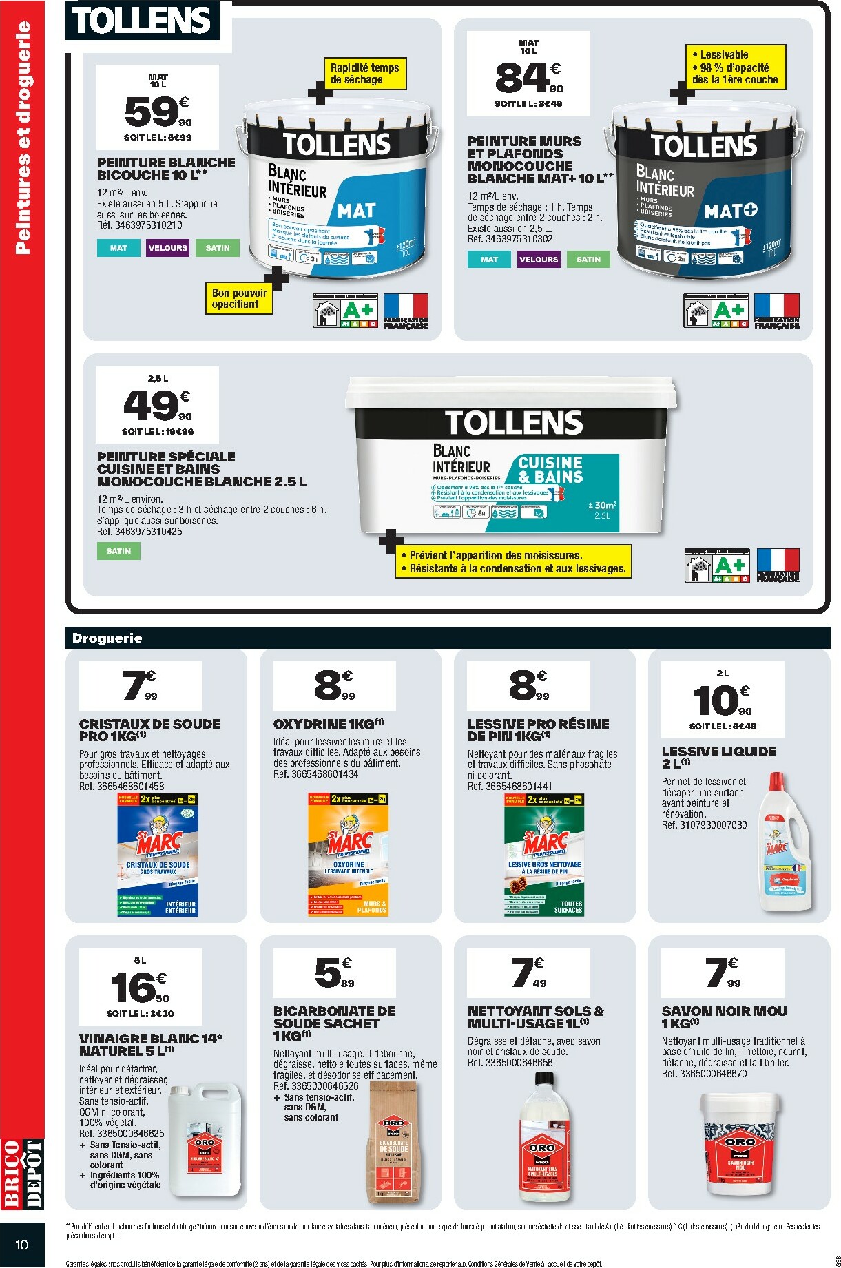 brico-depot - Catalogue Brico Dépôt valable du 26/09 au 09/10 - page: 10