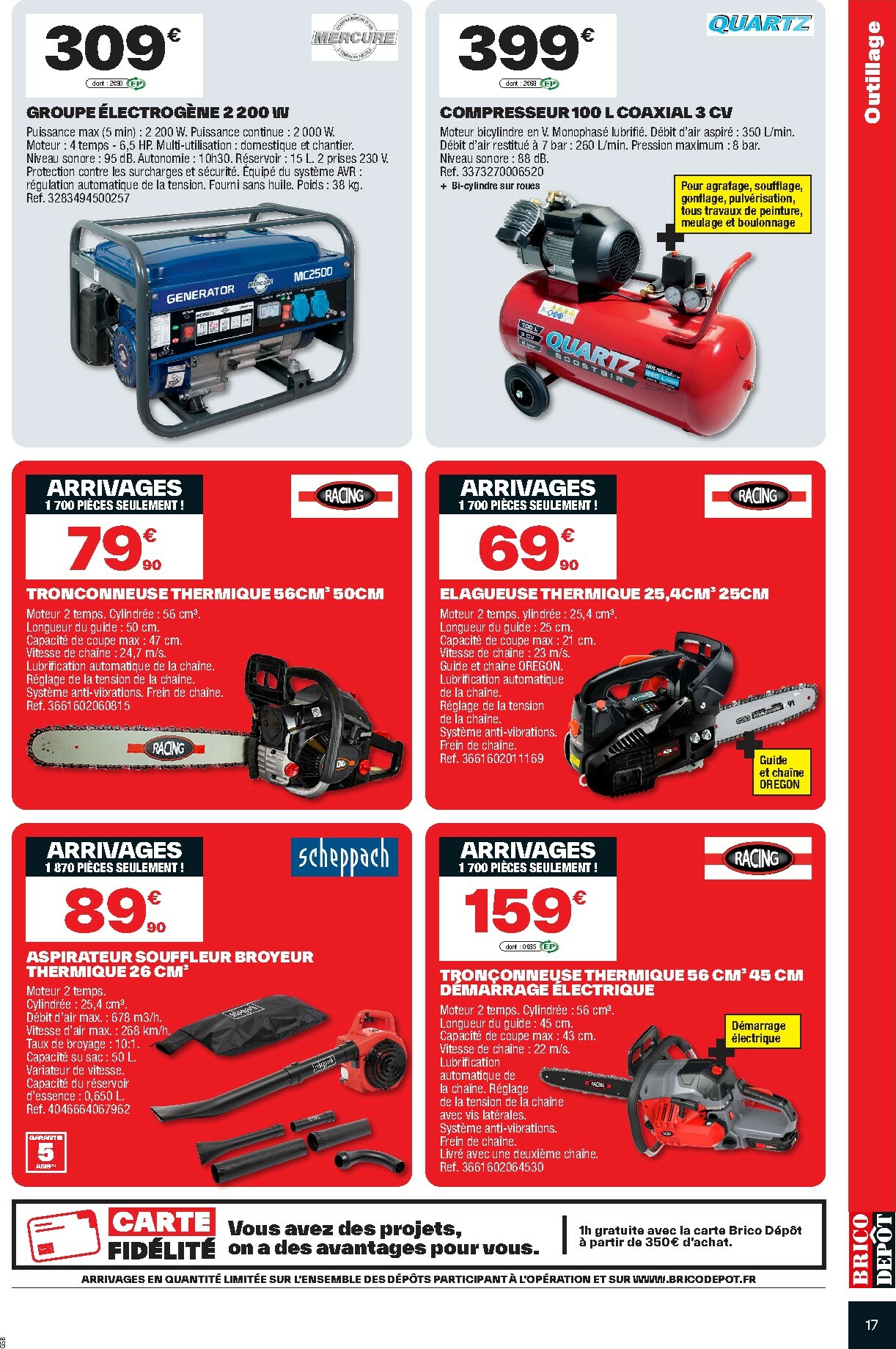 brico-depot - Catalogue Brico Dépôt valable du 26/09 au 09/10 - page: 17