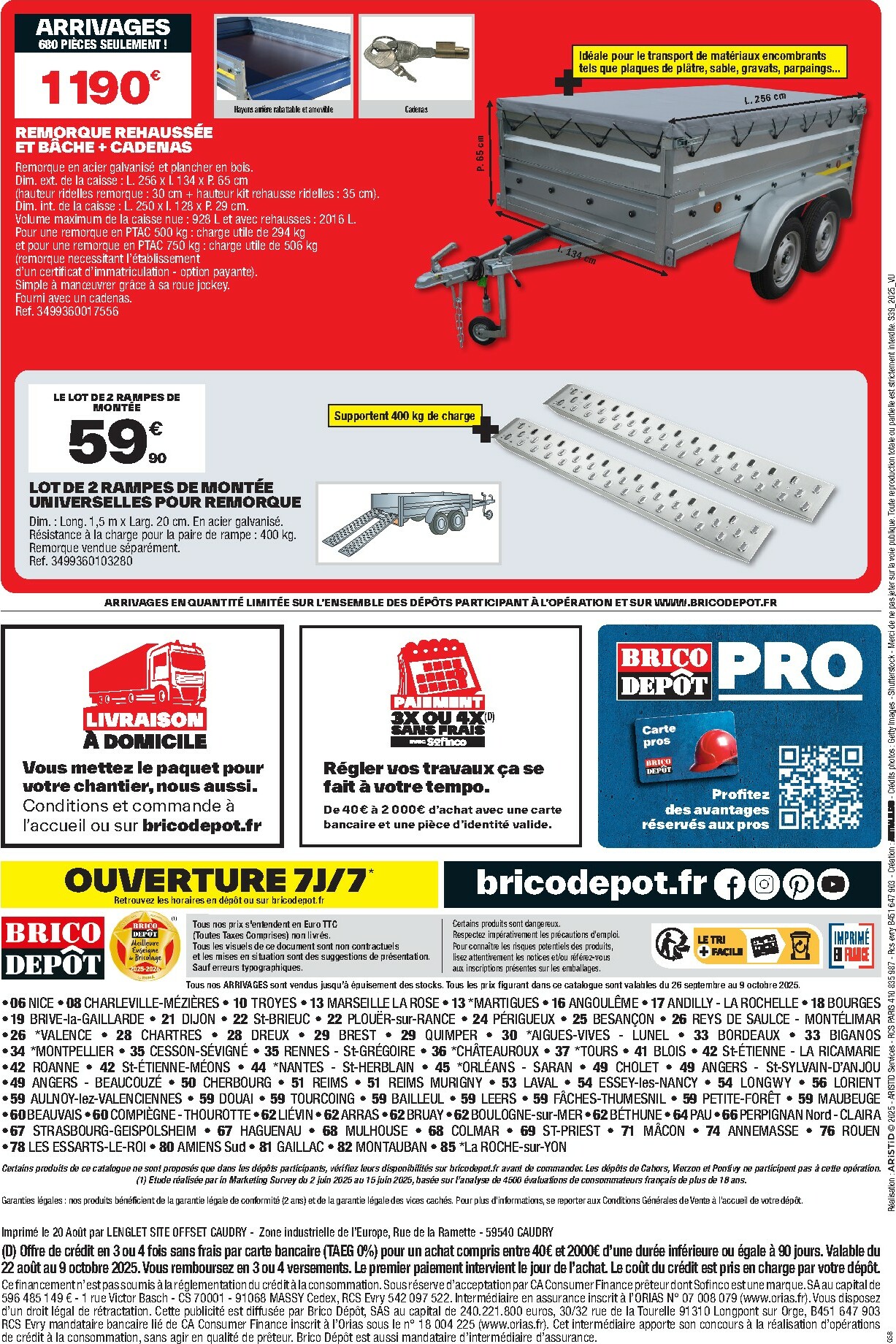 brico-depot - Catalogue Brico Dépôt valable du 26/09 au 09/10 - page: 20