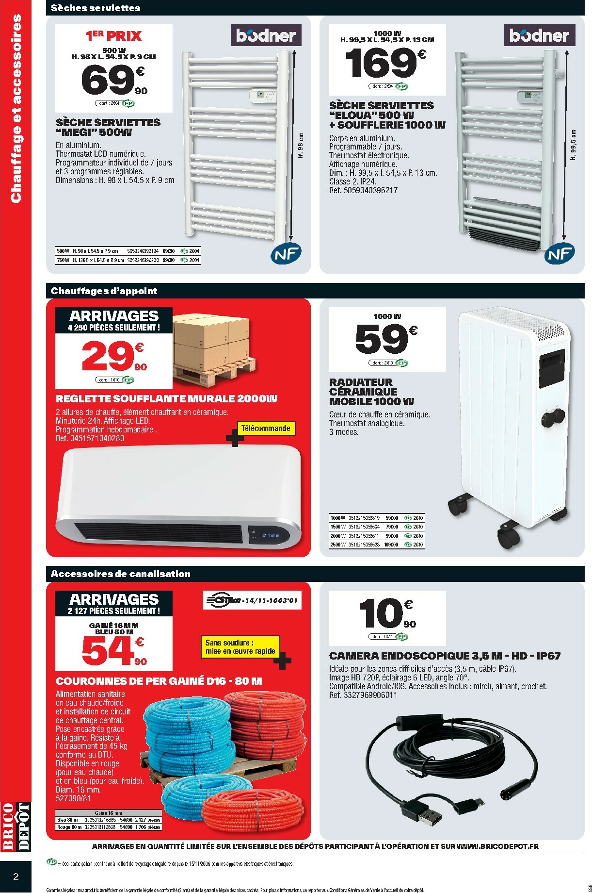 brico-depot - Catalogue Brico Dépôt valable du 26/09 au 09/10 - page: 2