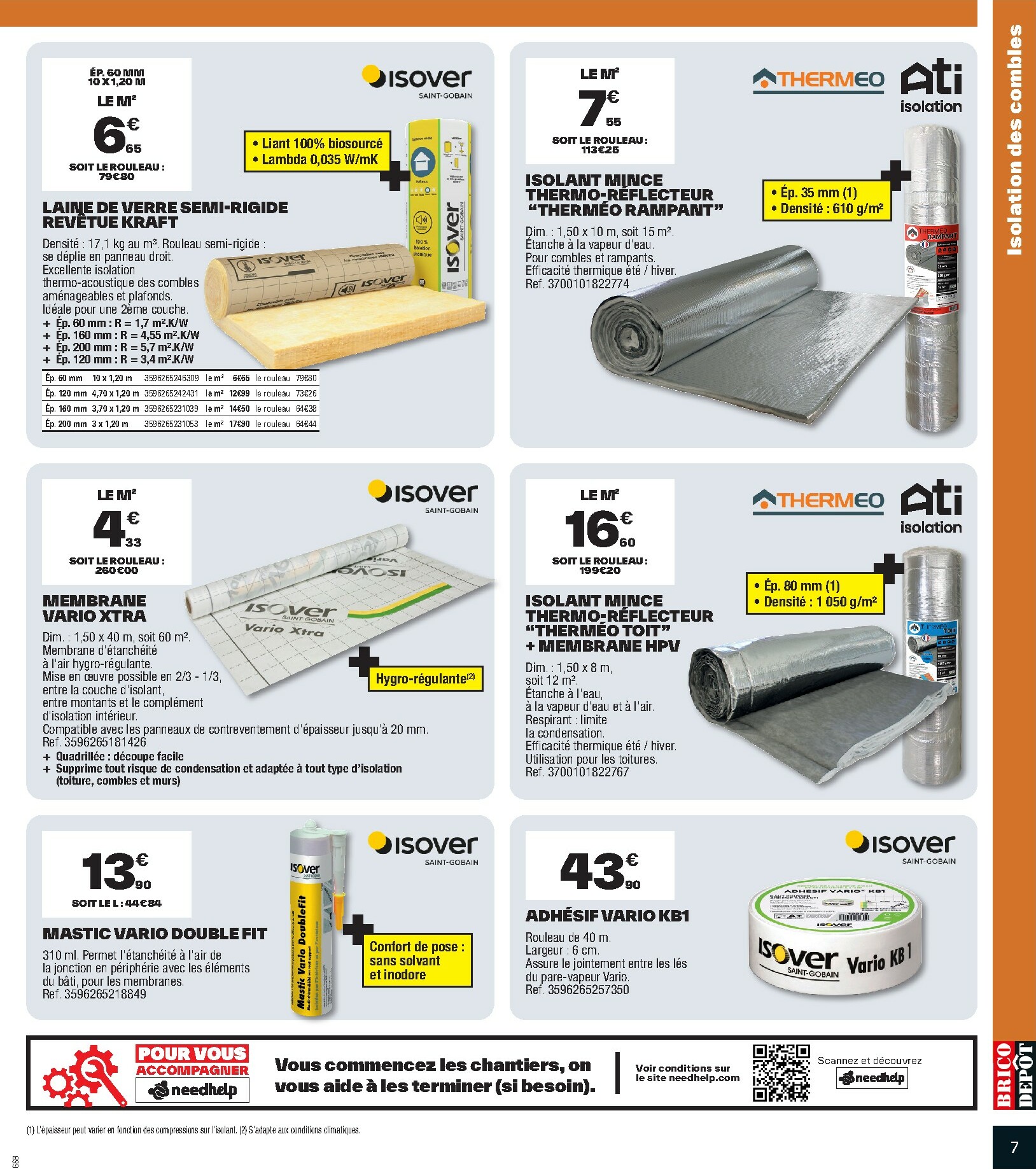 brico-depot - Catalogue Brico Dépôt valable du 10/10 au 23/10 - page: 7 brico-depot - Catalogue Brico Dépôt valable du 10/10 au 23/10 - page: 7