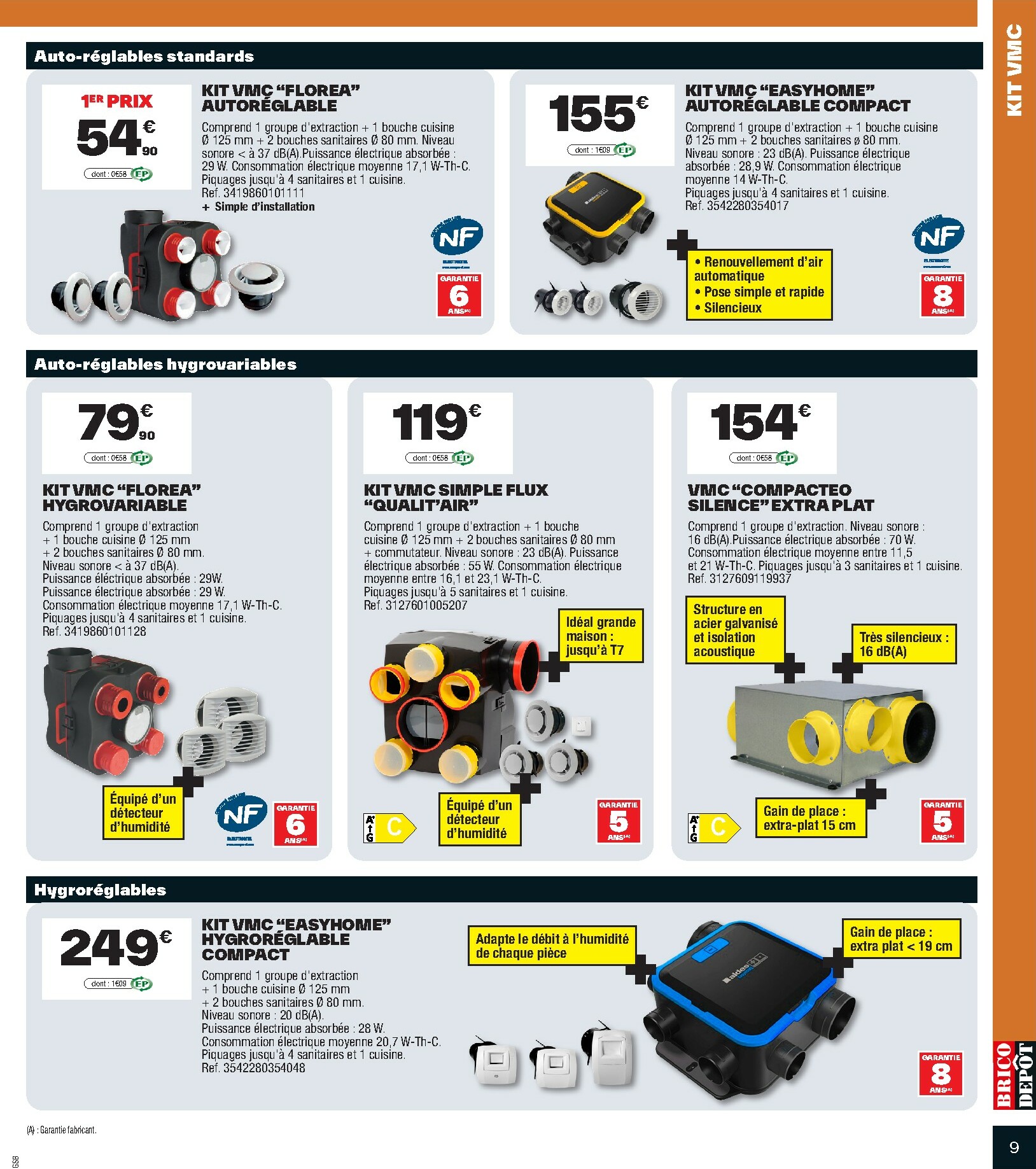 brico-depot - Catalogue Brico Dépôt valable du 10/10 au 23/10 - page: 9 brico-depot - Catalogue Brico Dépôt valable du 10/10 au 23/10 - page: 9