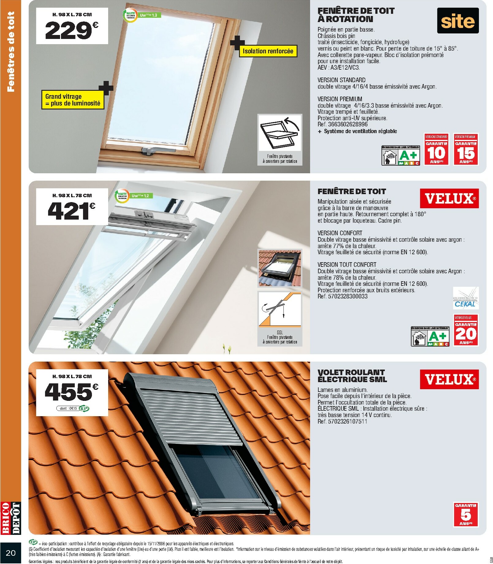 brico-depot - Catalogue Brico Dépôt valable du 10/10 au 23/10 - page: 20 brico-depot - Catalogue Brico Dépôt valable du 10/10 au 23/10 - page: 20