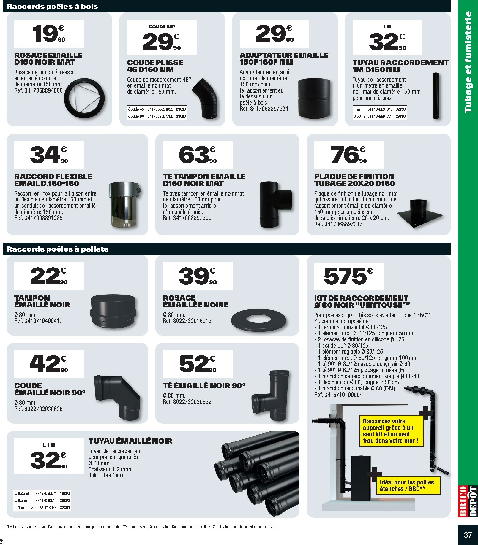 brico-depot - Catalogue Brico Dépôt valable du 10/10 au 23/10 - page: 37 brico-depot - Catalogue Brico Dépôt valable du 10/10 au 23/10 - page: 37