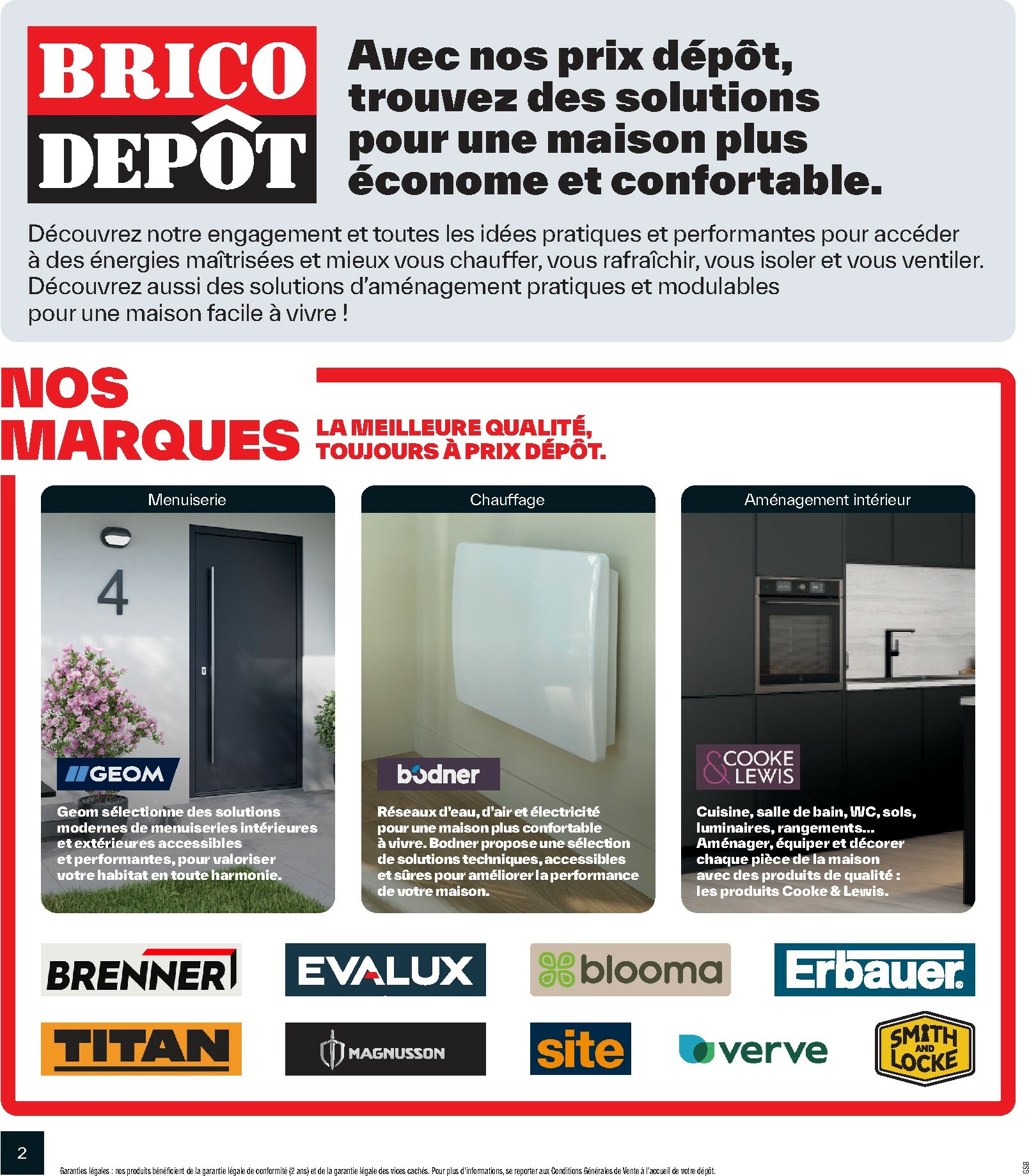 brico-depot - Catalogue Brico Dépôt valable du 10/10 au 23/10 - page: 2 brico-depot - Catalogue Brico Dépôt valable du 10/10 au 23/10 - page: 2