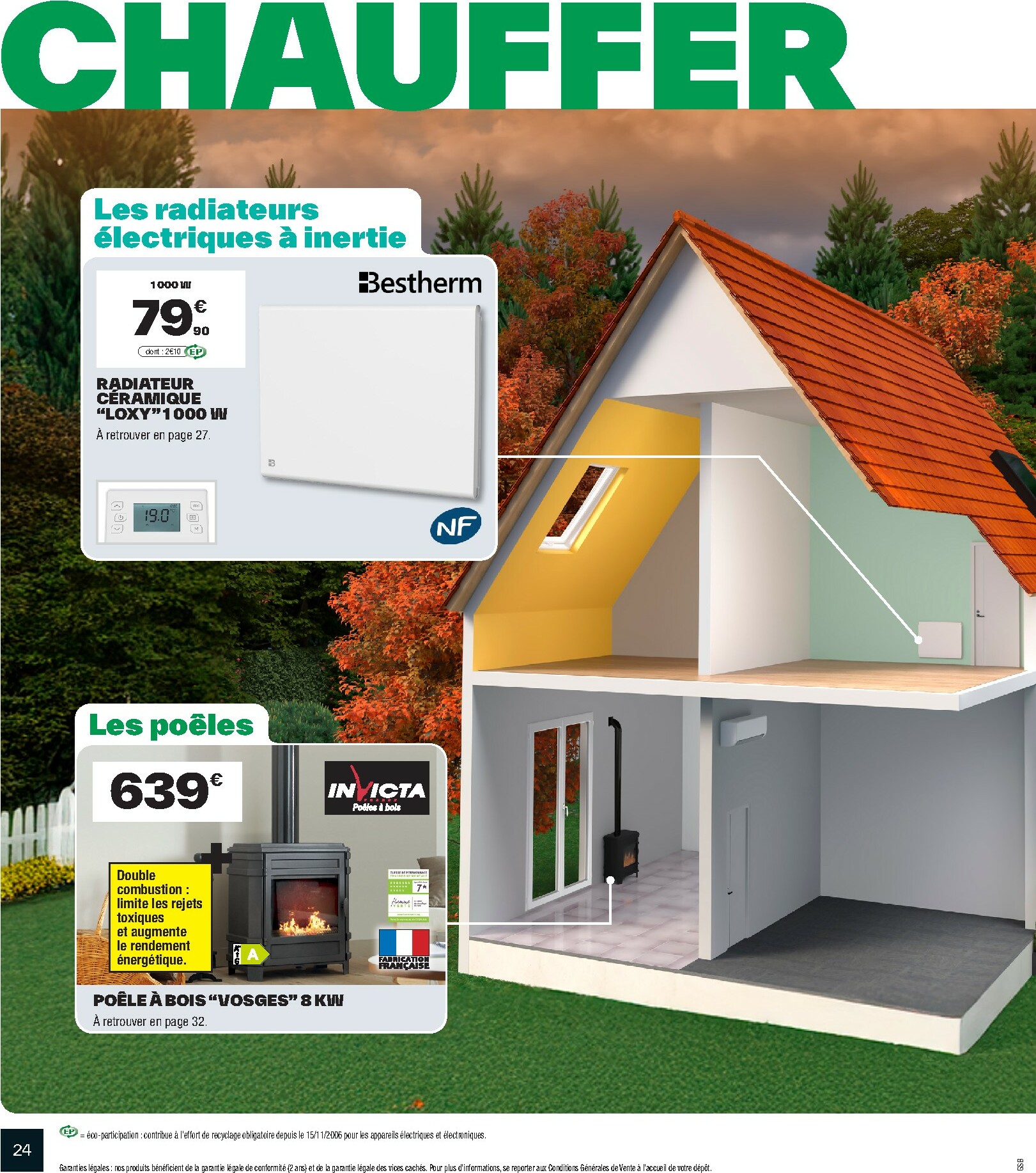 brico-depot - Catalogue Brico Dépôt valable du 10/10 au 23/10 - page: 24 brico-depot - Catalogue Brico Dépôt valable du 10/10 au 23/10 - page: 24
