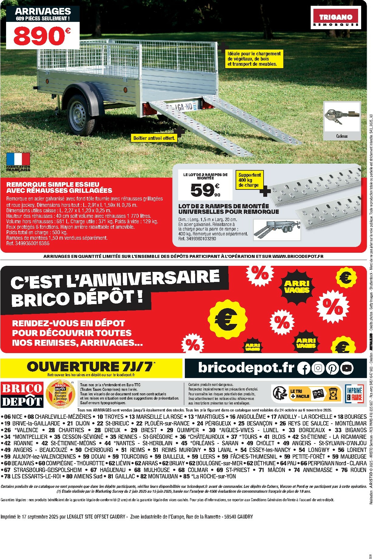 brico-depot - Catalogue Brico Dépôt valable du 24/10 au 07/11 - page: 20