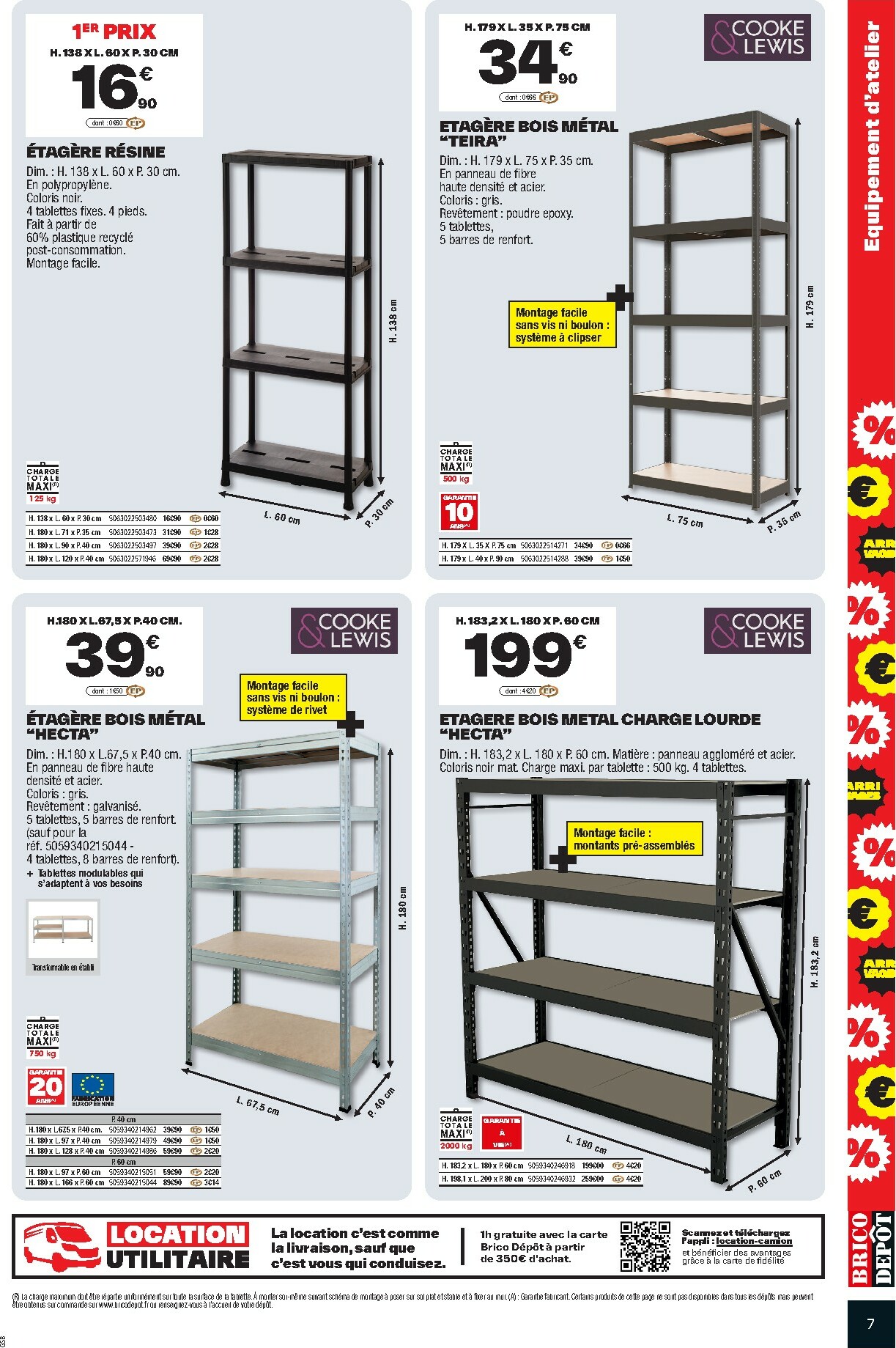 brico-depot - Catalogue Brico Dépôt valable du 24/10 au 07/11 - page: 7