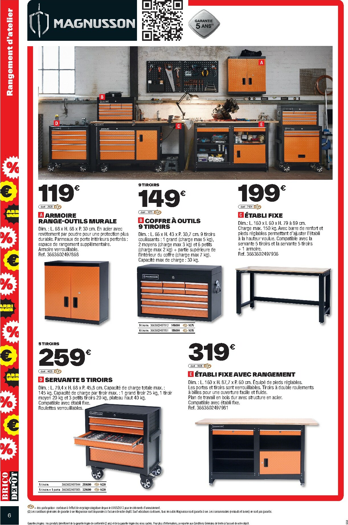 brico-depot - Catalogue Brico Dépôt valable du 24/10 au 07/11 - page: 6