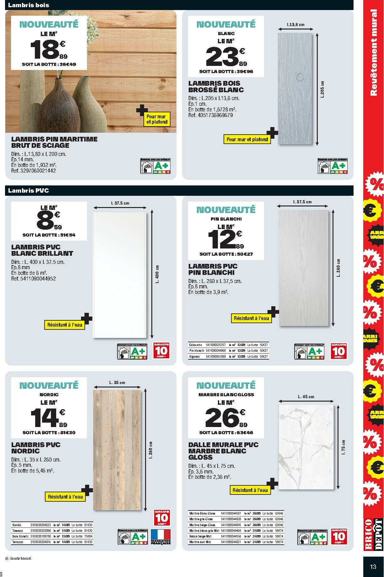 brico-depot - Catalogue Brico Dépôt valable du 24/10 au 07/11 - page: 13