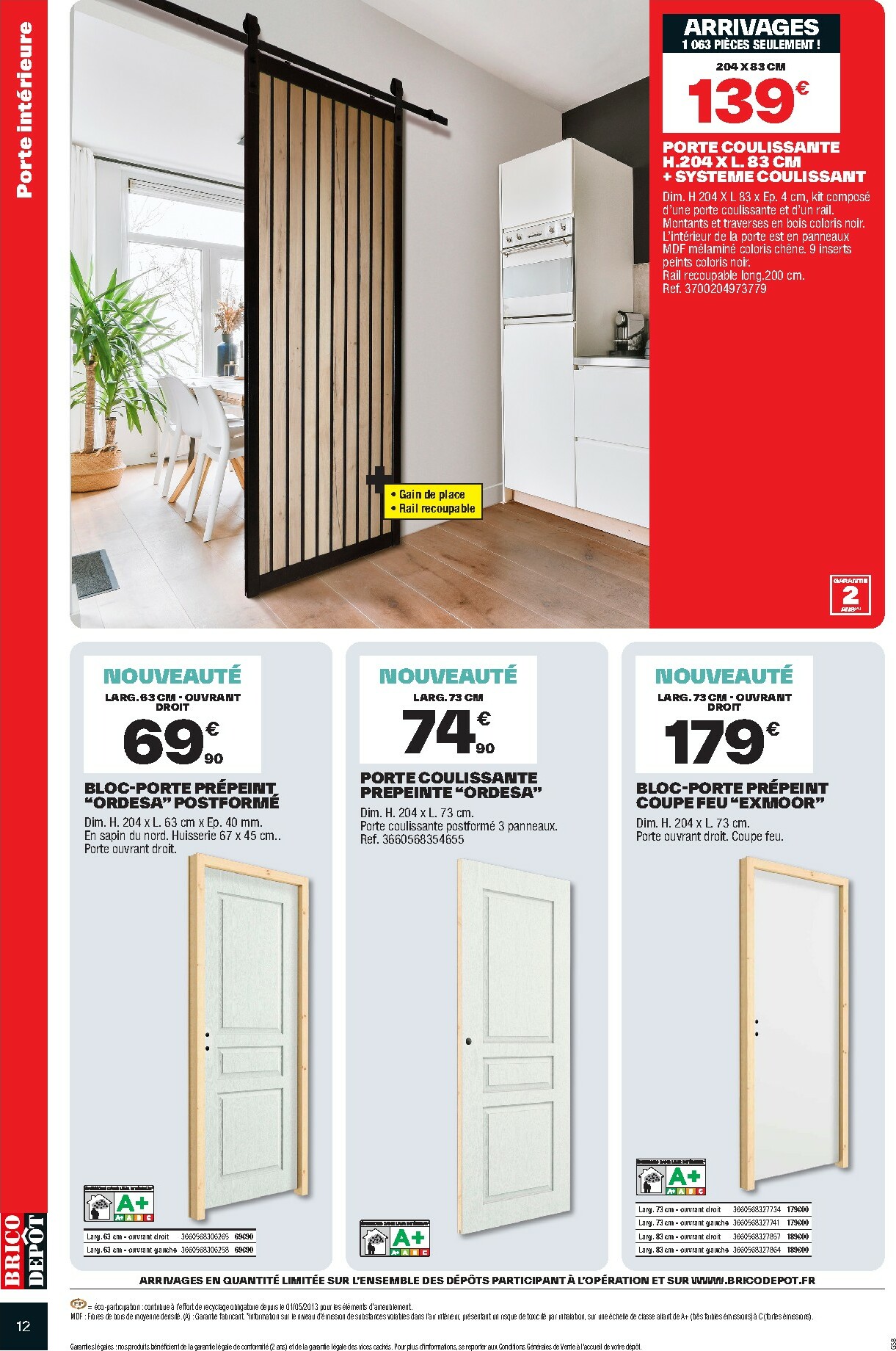 brico-depot - Catalogue Brico Dépôt valable du 08/11 au 21/11 - page: 12