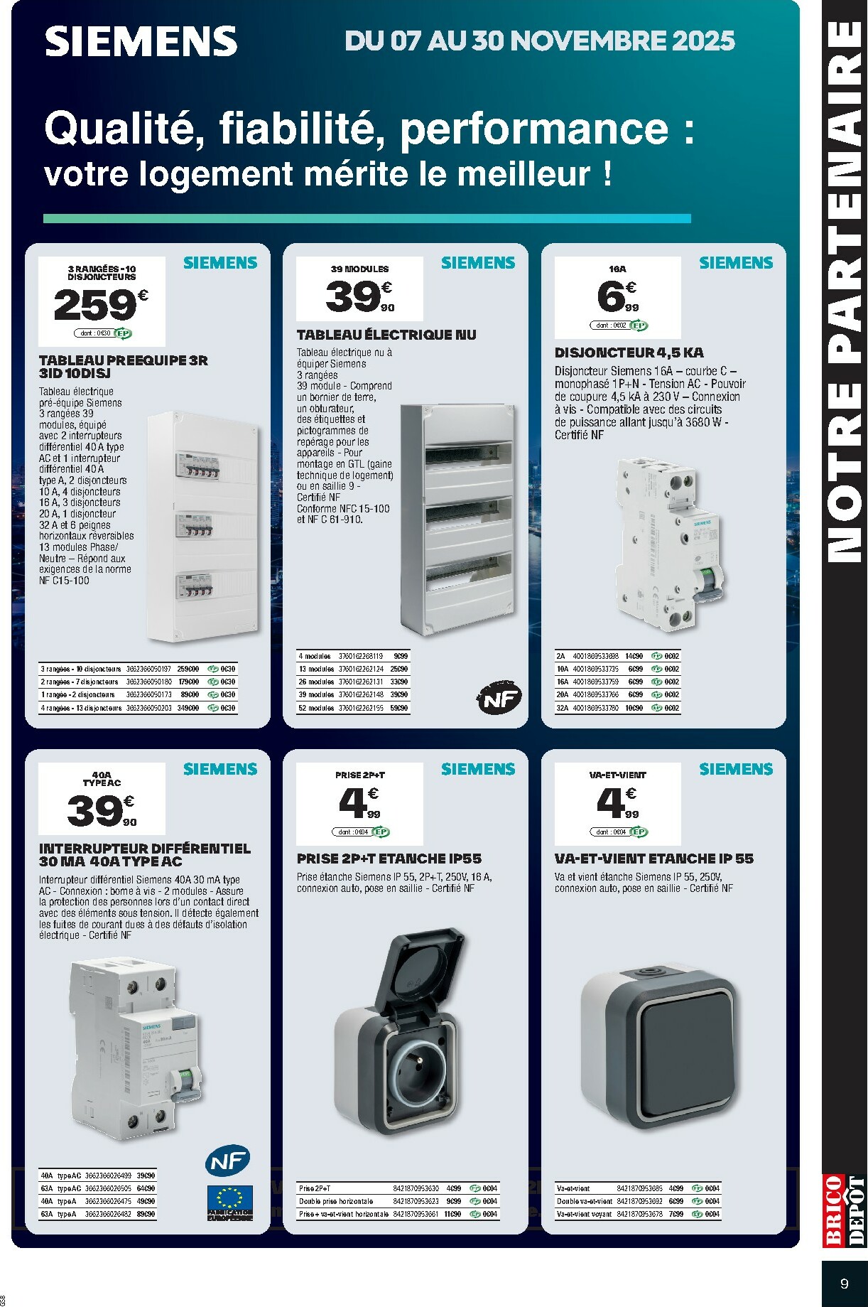 brico-depot - Catalogue Brico Dépôt valable du 08/11 au 21/11 - page: 9