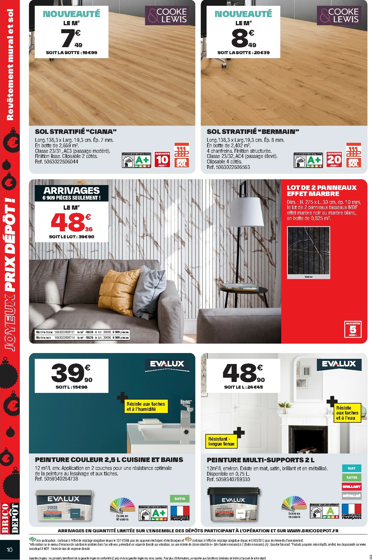 brico-depot - Catalogue Brico Dépôt valable du 28/11 au 25/12 - page: 10