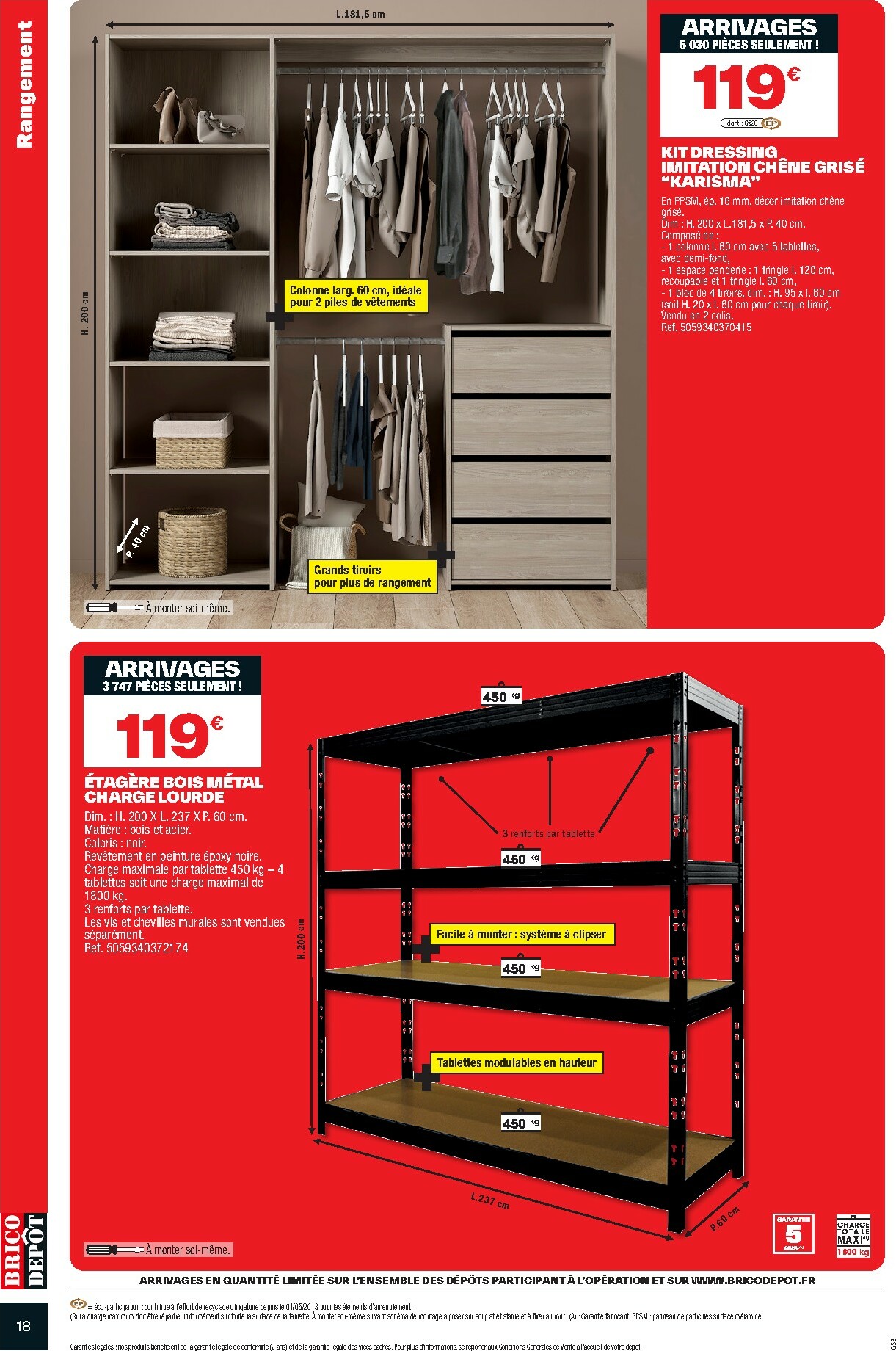brico-depot - Catalogue Brico Dépôt valable du 02/01 au 30/01 - page: 18