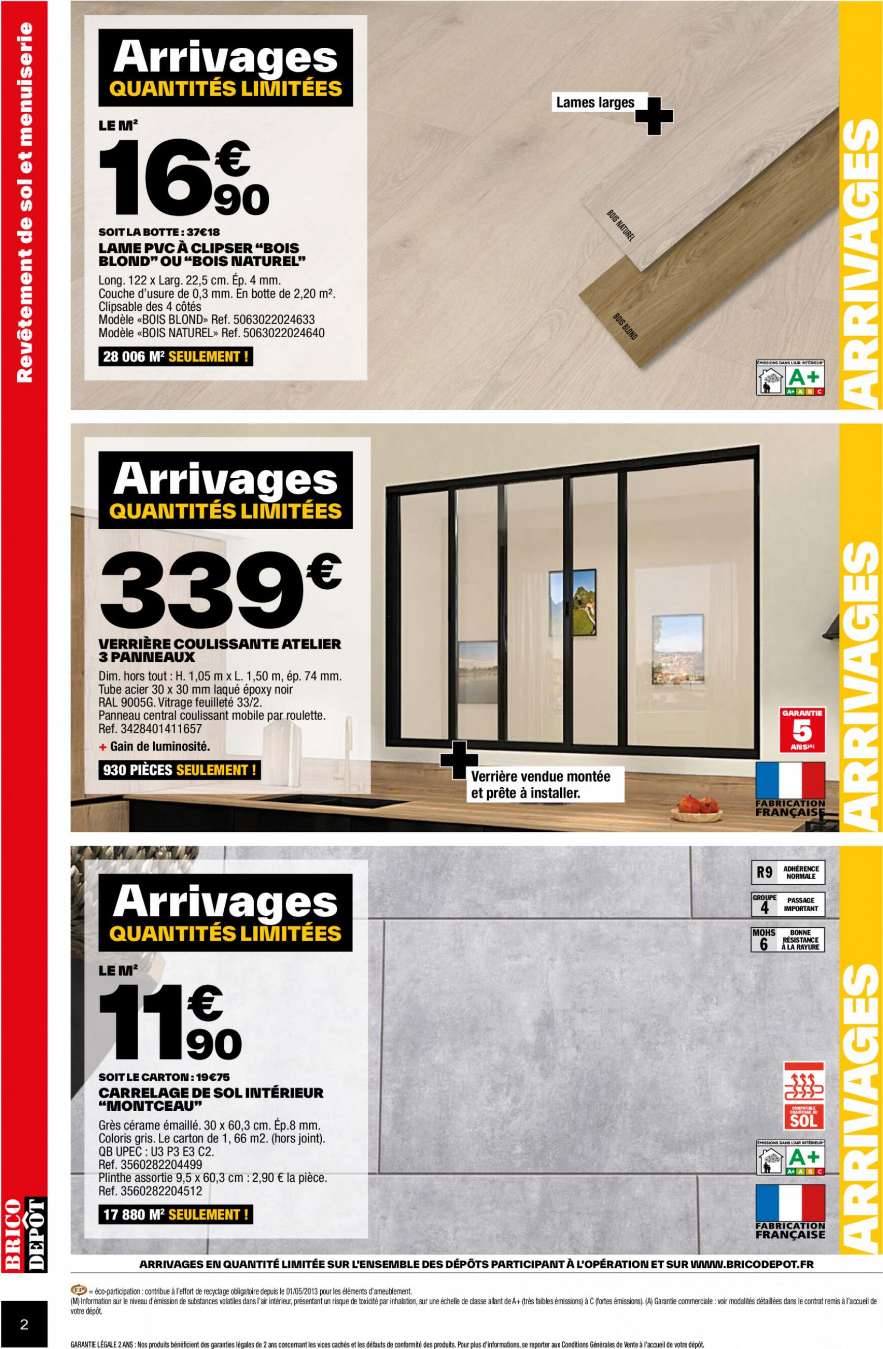 brico-depot - Brico Depot - Soyez bien chez vous avec nos prix dépôt valable à partir de 02.02.2024 - page: 2