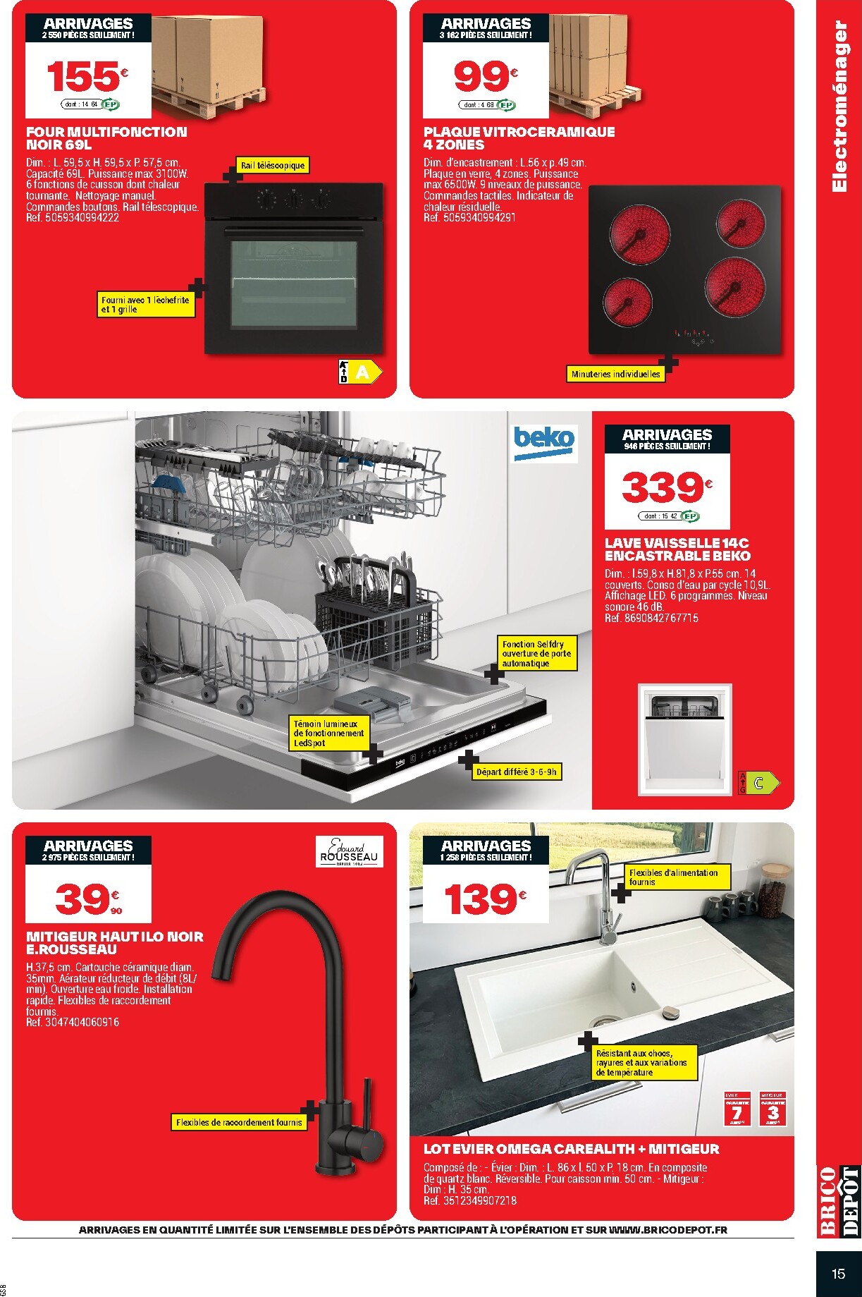 brico-depot - Catalogue Brico Dépôt valable du 06/03/2026 au 19/03/2026 - page: 15