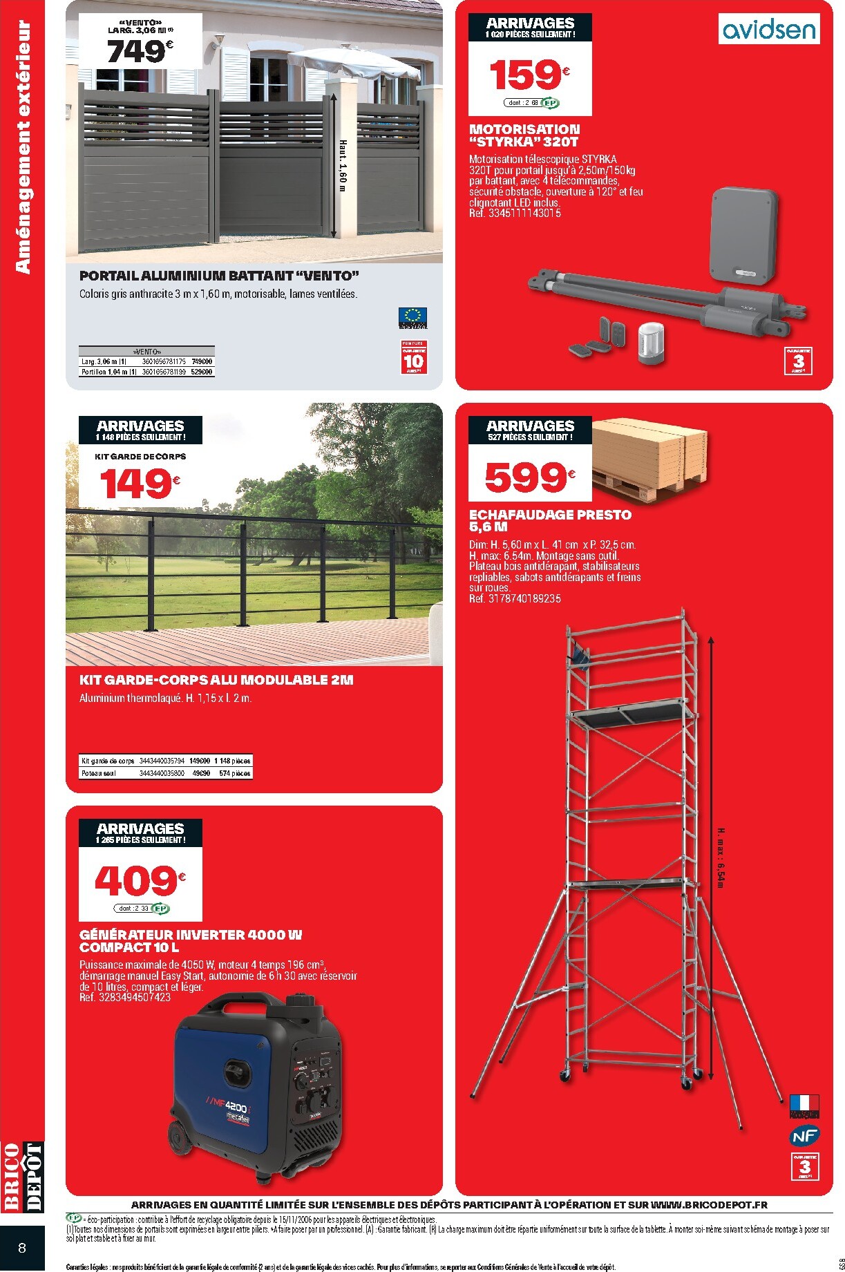 brico-depot - Catalogue Brico Dépôt valable du 06/03/2026 au 19/03/2026 - page: 8