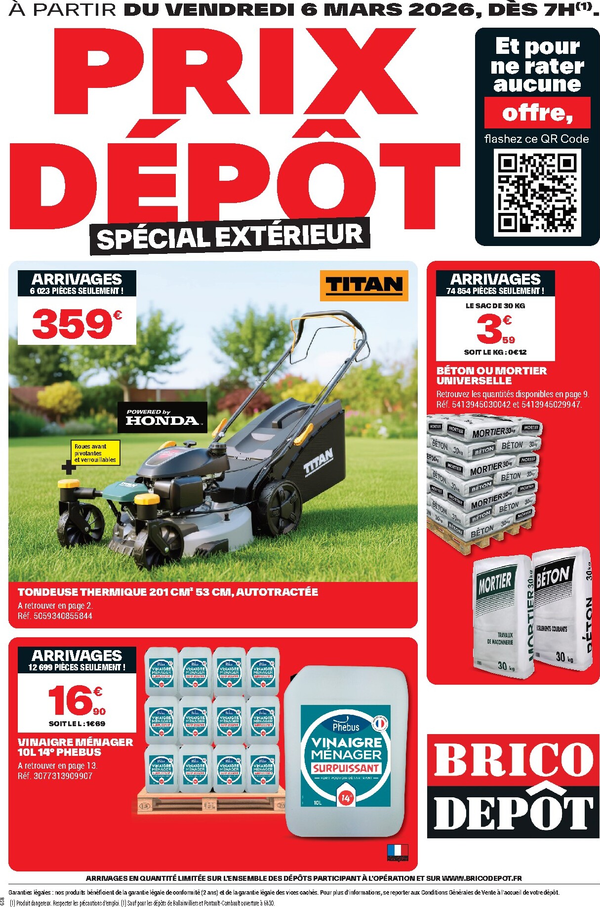 brico-depot - Catalogue Brico Dépôt valable du 06/03/2026 au 19/03/2026 - page: 1