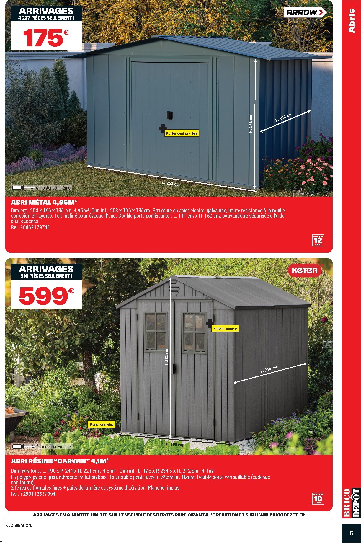 brico-depot - Catalogue Brico Dépôt valable du 06/03/2026 au 19/03/2026 - page: 5