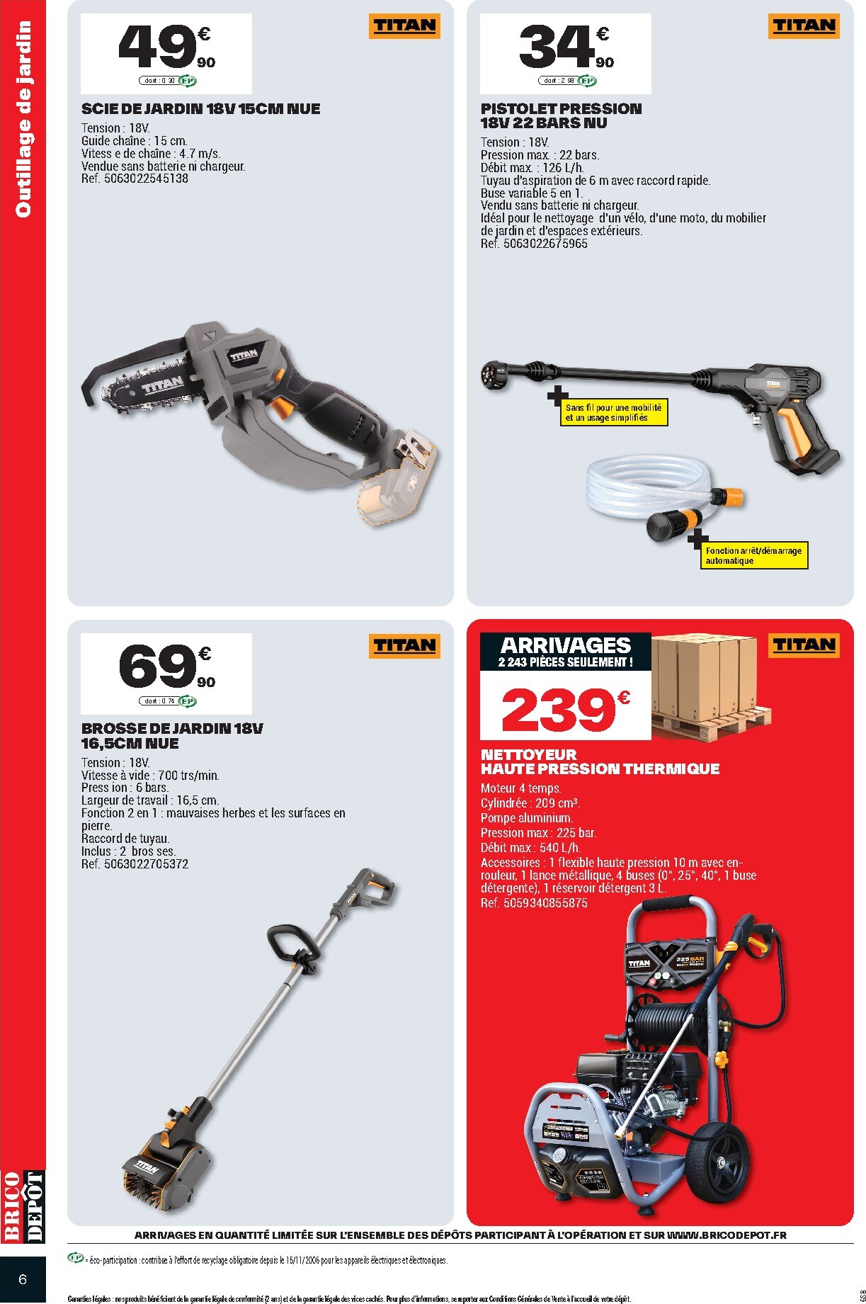 brico-depot - Catalogue Brico Dépôt valable du 20/03/2026 au 02/04/2026 - page: 6