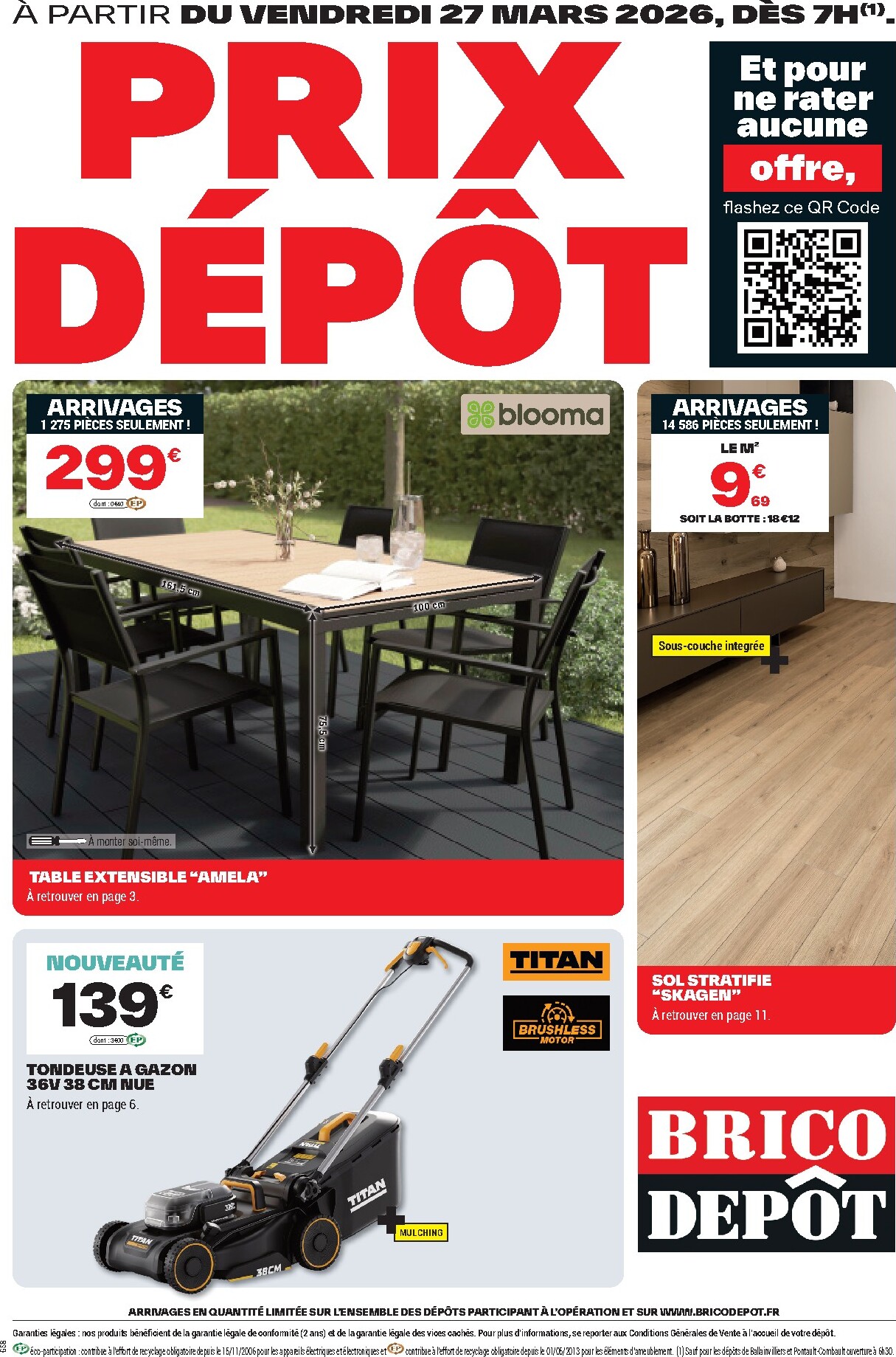 brico-depot - Catalogue Brico Dépôt valable du 27/03/2026 au 09/04/2026