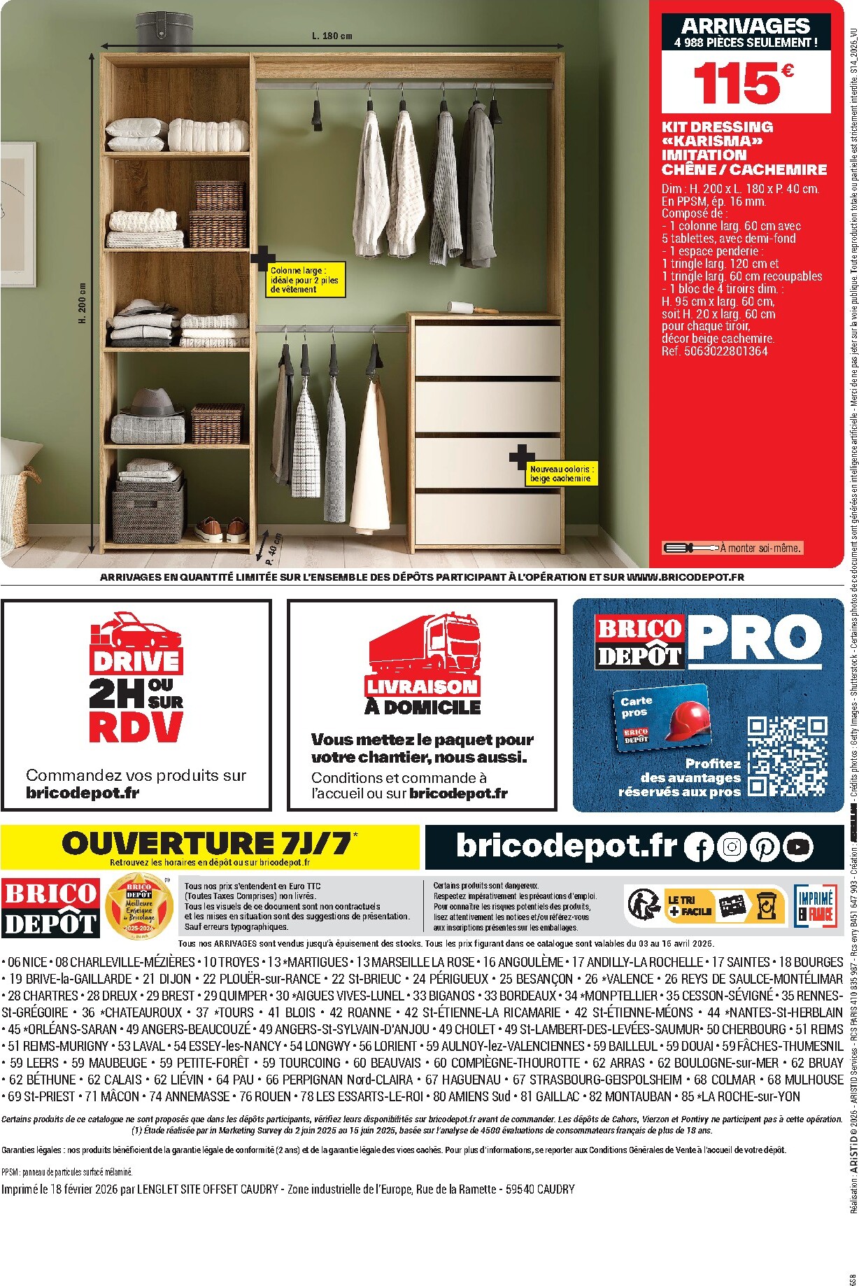 brico-depot - Current Brico Dépôt leaflet valid from du vendredi 03/04/2026 to de jeudi 16/04/2026 - page: 16