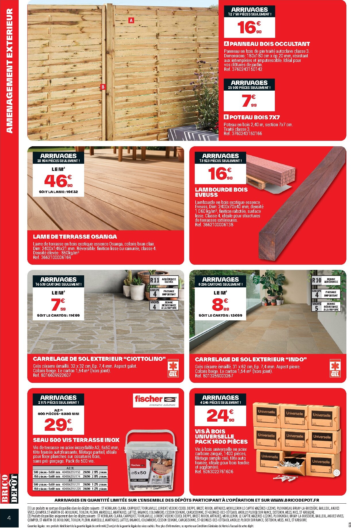 brico-depot - Current Brico Dépôt leaflet valid from du vendredi 03/04/2026 to de jeudi 16/04/2026 - page: 4
