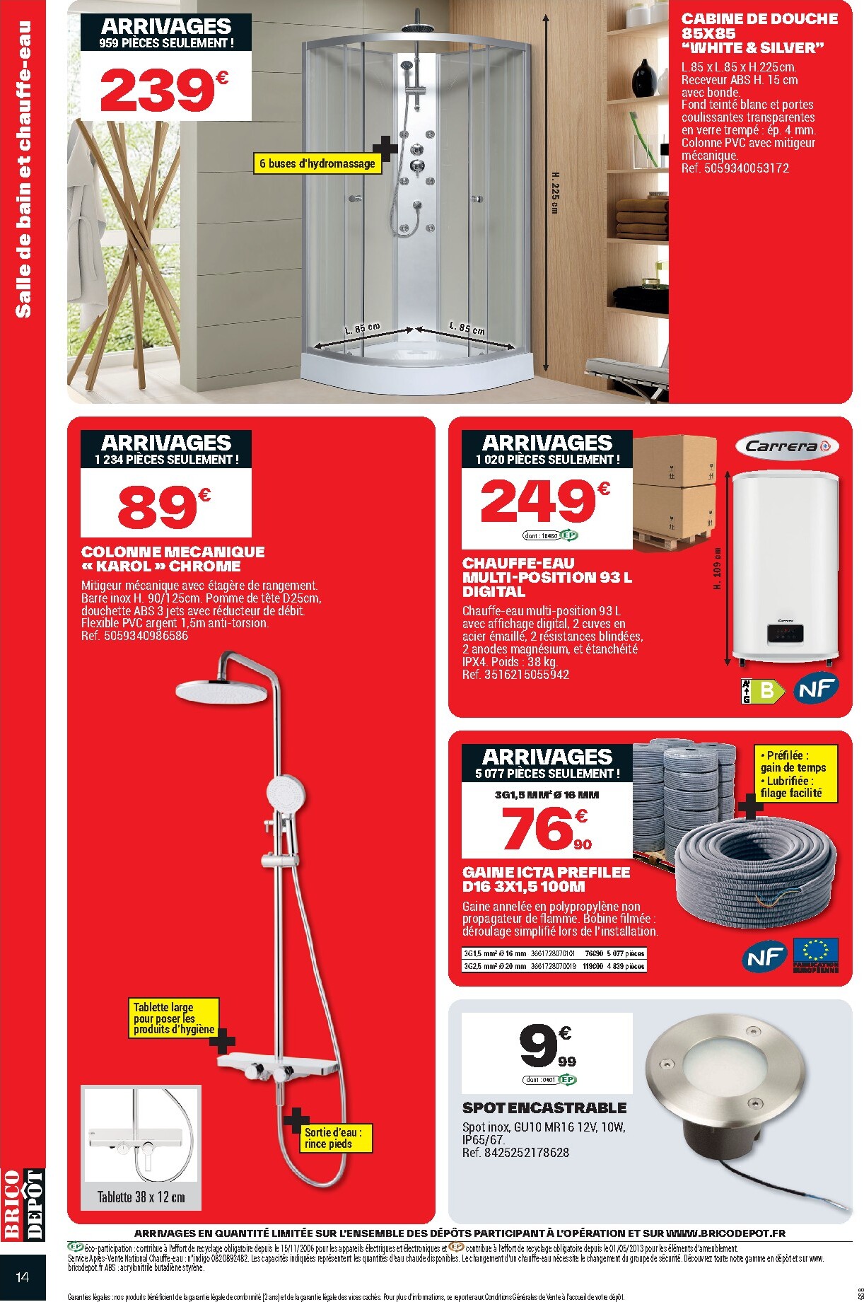 brico-depot - Current Brico Dépôt leaflet valid from du vendredi 03/04/2026 to de jeudi 16/04/2026 - page: 14