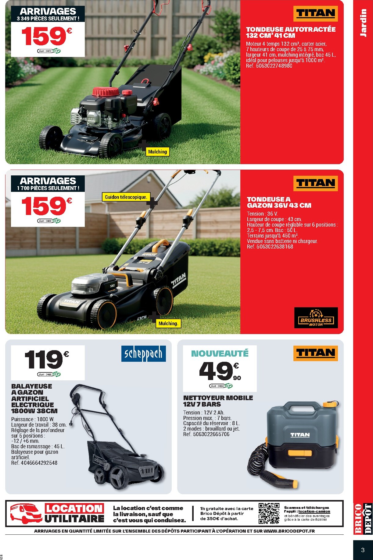 brico-depot - Current Brico Dépôt leaflet valid from du vendredi 03/04/2026 to de jeudi 16/04/2026 - page: 3