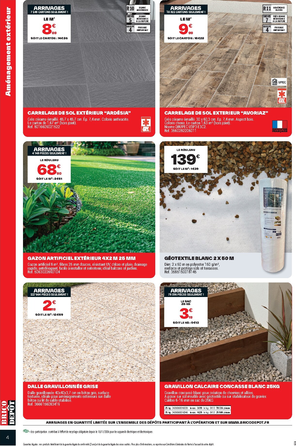 brico-depot - Current Brico Dépôt leaflet valid from du vendredi 17/04/2026 to de jeudi 30/04/2026 - page: 4