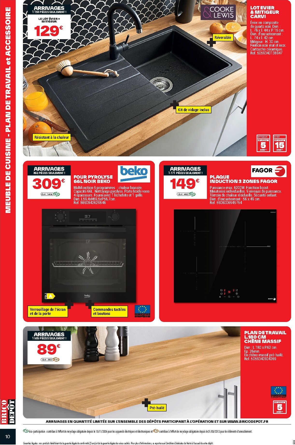 brico-depot - Current Brico Dépôt leaflet valid from du vendredi 17/04/2026 to de jeudi 30/04/2026 - page: 10