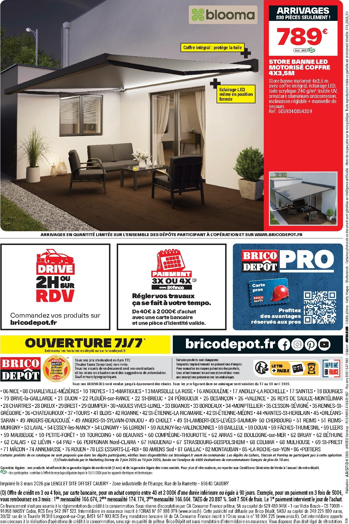 brico-depot - Current Brico Dépôt leaflet valid from du vendredi 17/04/2026 to de jeudi 30/04/2026 - page: 12