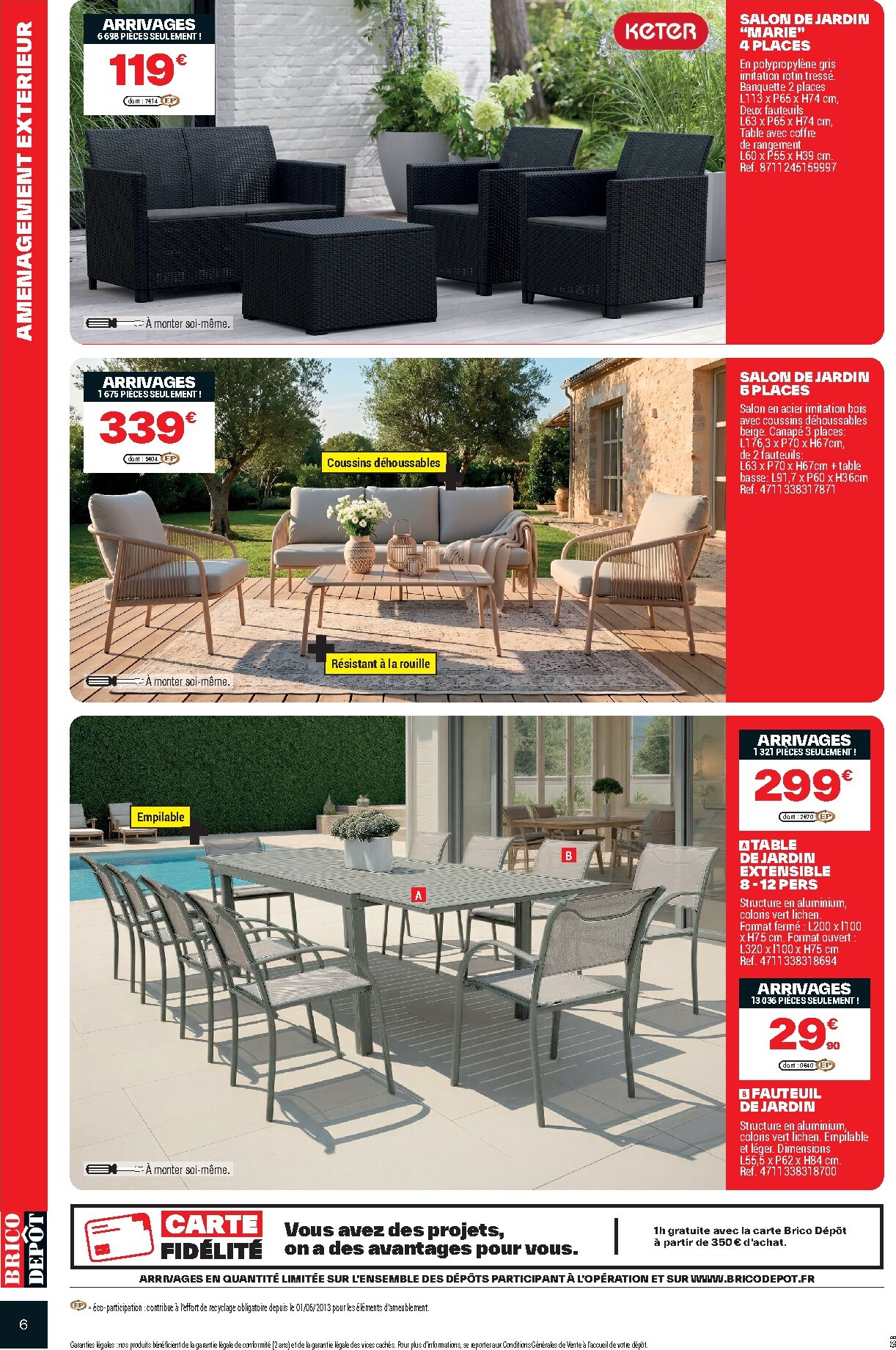 brico-depot - Current Brico Dépôt leaflet valid from du vendredi 17/04/2026 to de jeudi 30/04/2026 - page: 6