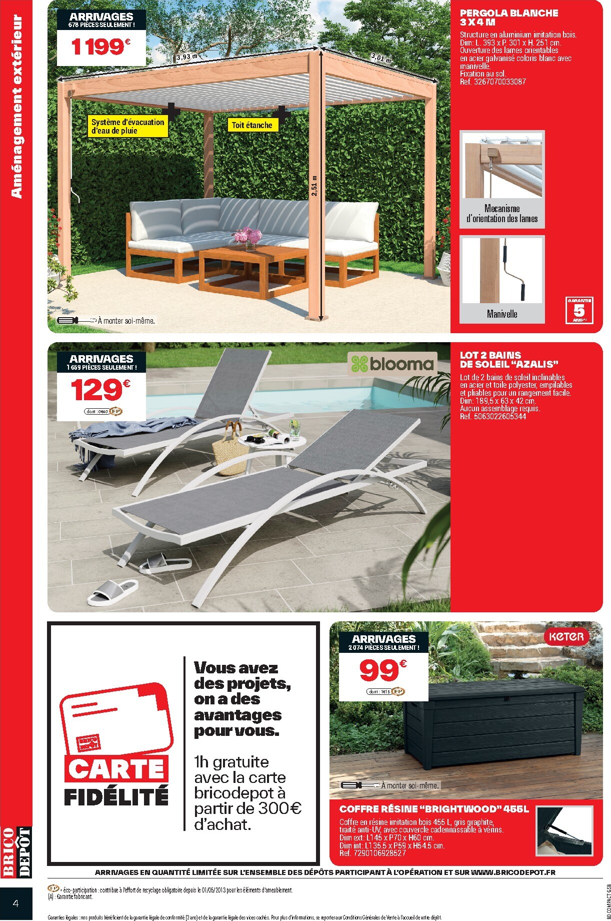 brico-depot - Current Brico Dépôt leaflet valid from du mercredi 29/04/2026 to du mardi 12/05/2026 - page: 4