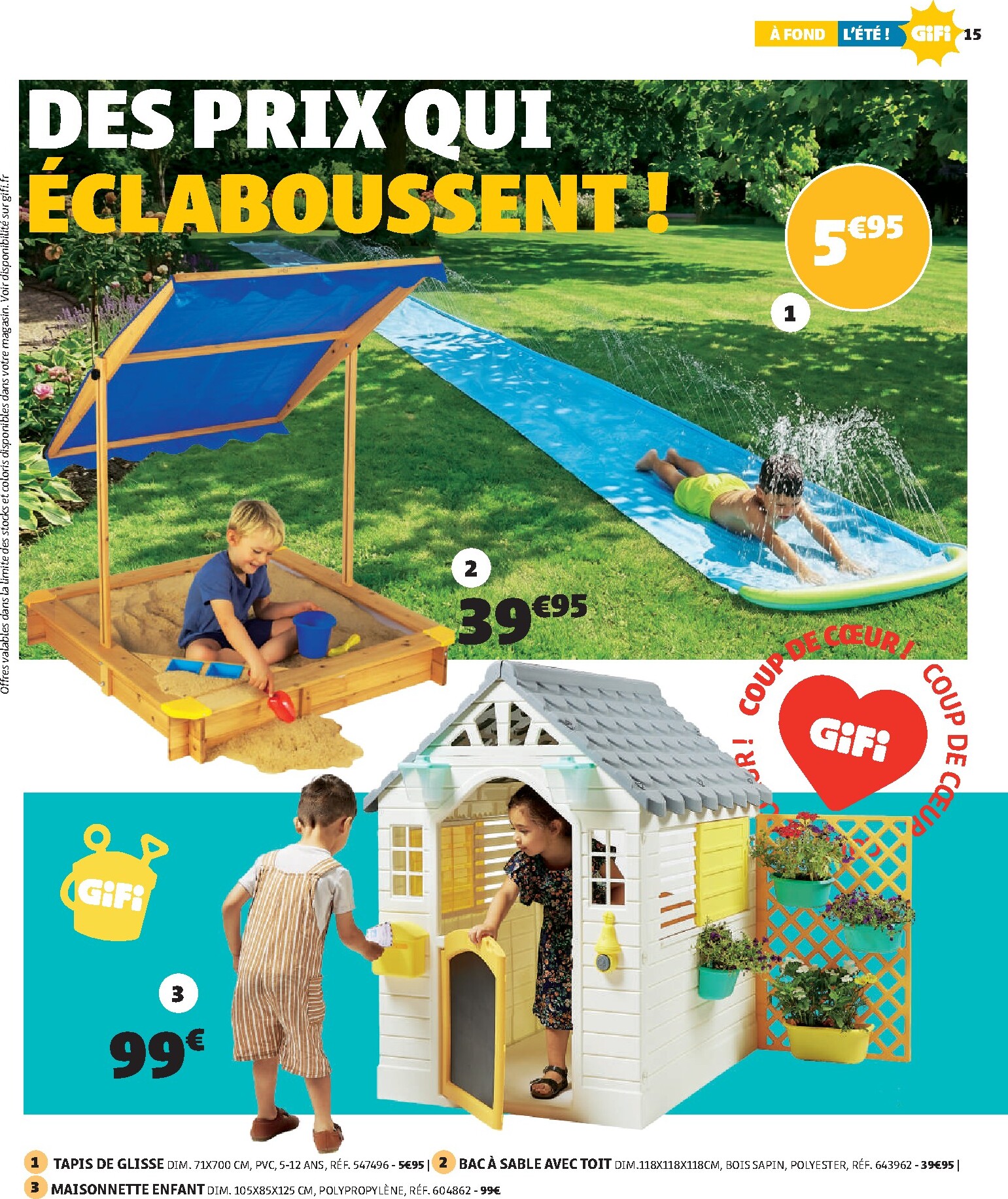 gifi - Current Gifi leaflet valid from du mardi 09/06/2026 to du mercredi 17/06/2026 - page: 15