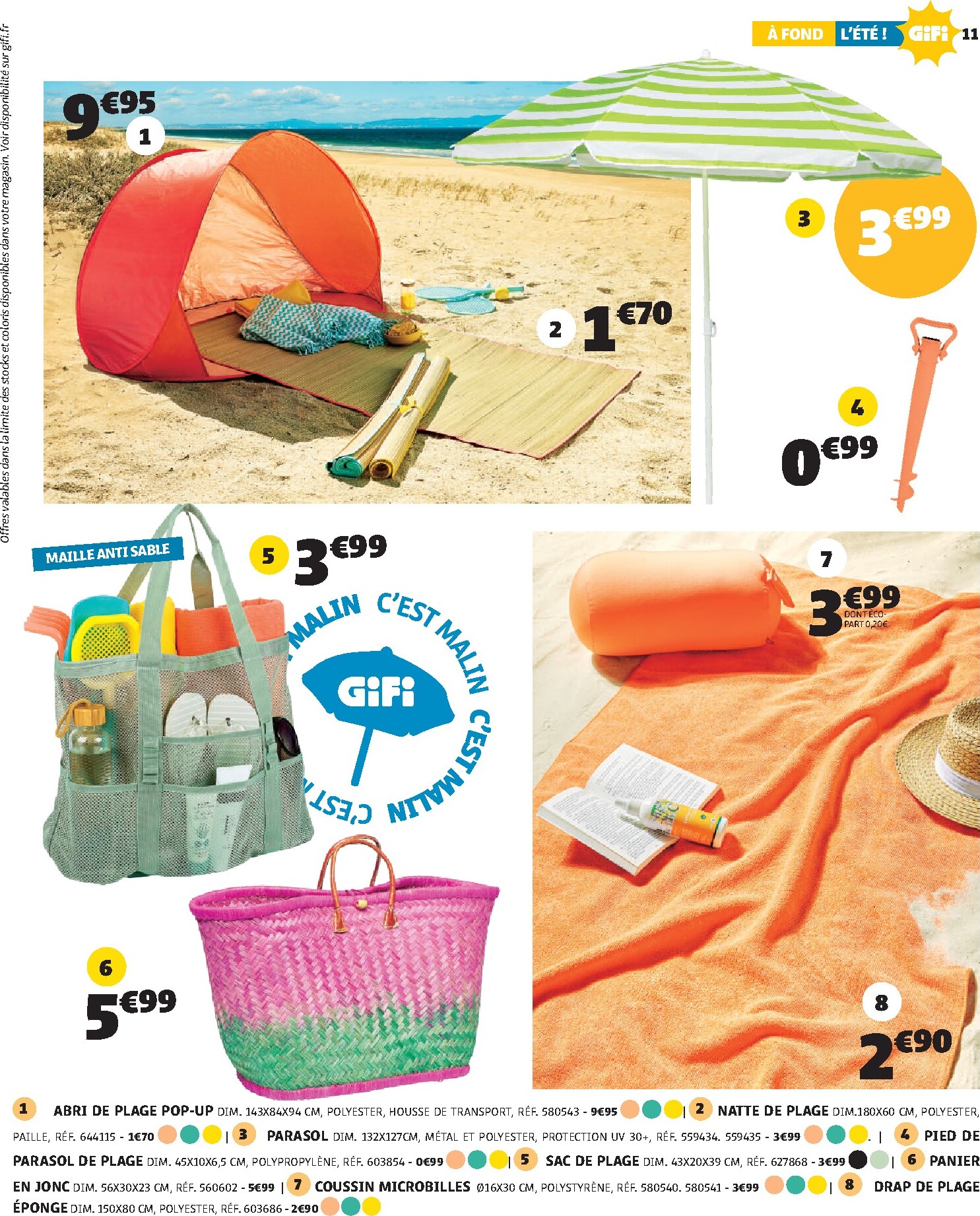 gifi - Current Gifi leaflet valid from du mardi 09/06/2026 to du mercredi 17/06/2026 - page: 11