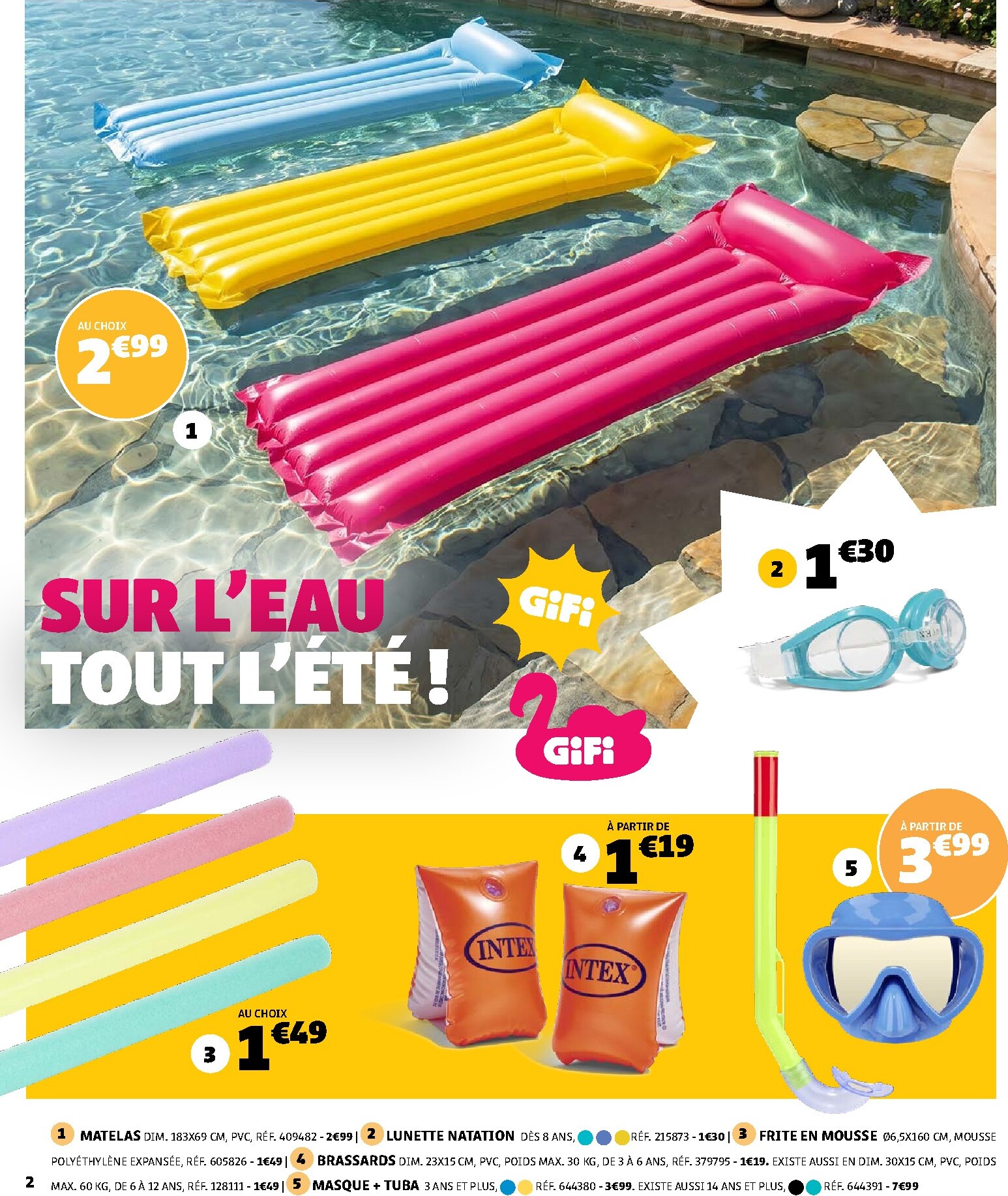 gifi - Current Gifi - Arrivage de l'été leaflet valid from du mardi 07/07/2026 to du lundi 20/07/2026 - page: 2