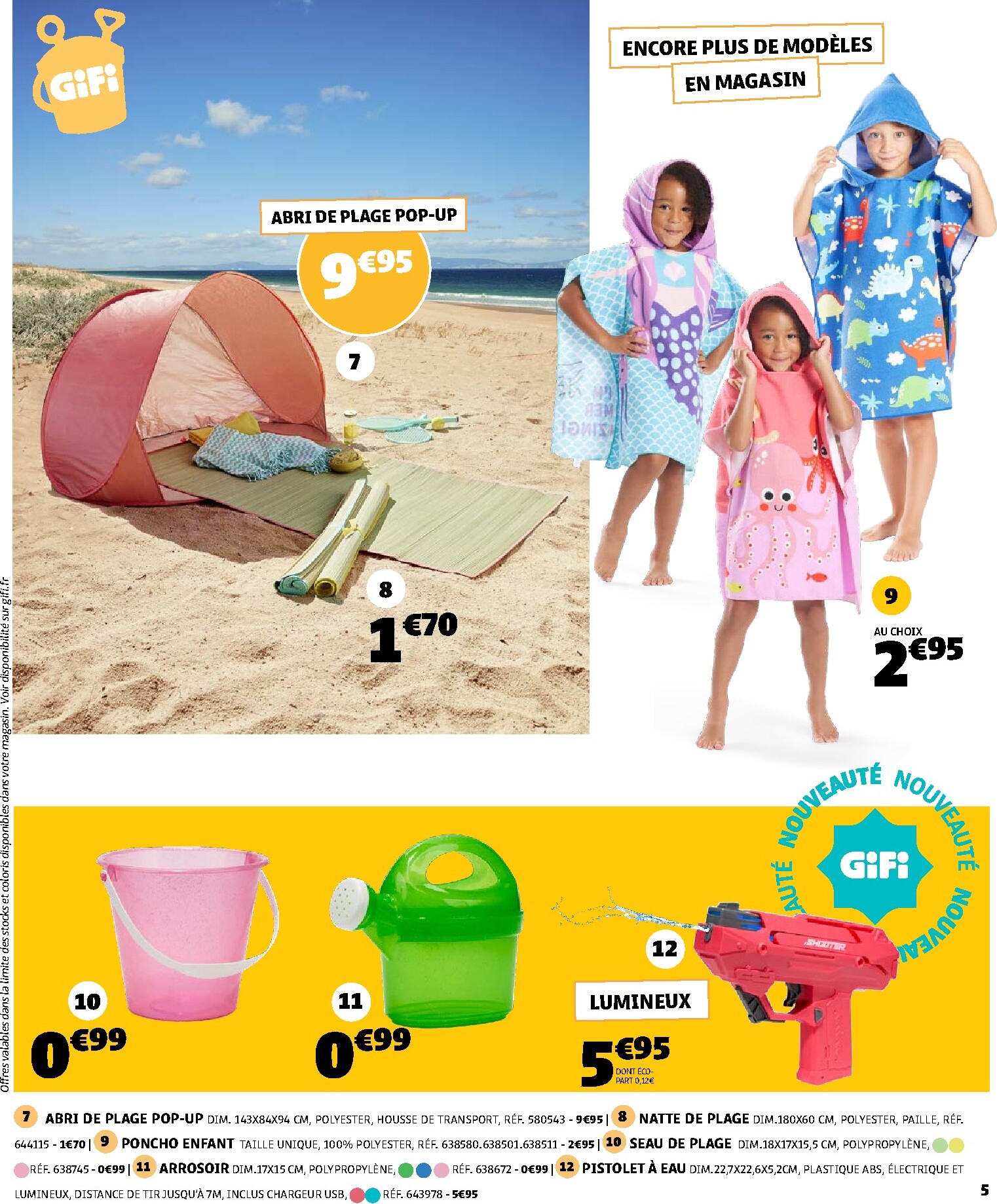 gifi - Current Gifi leaflet valid from du mardi 07/07/2026 to du lundi 20/07/2026 - page: 5