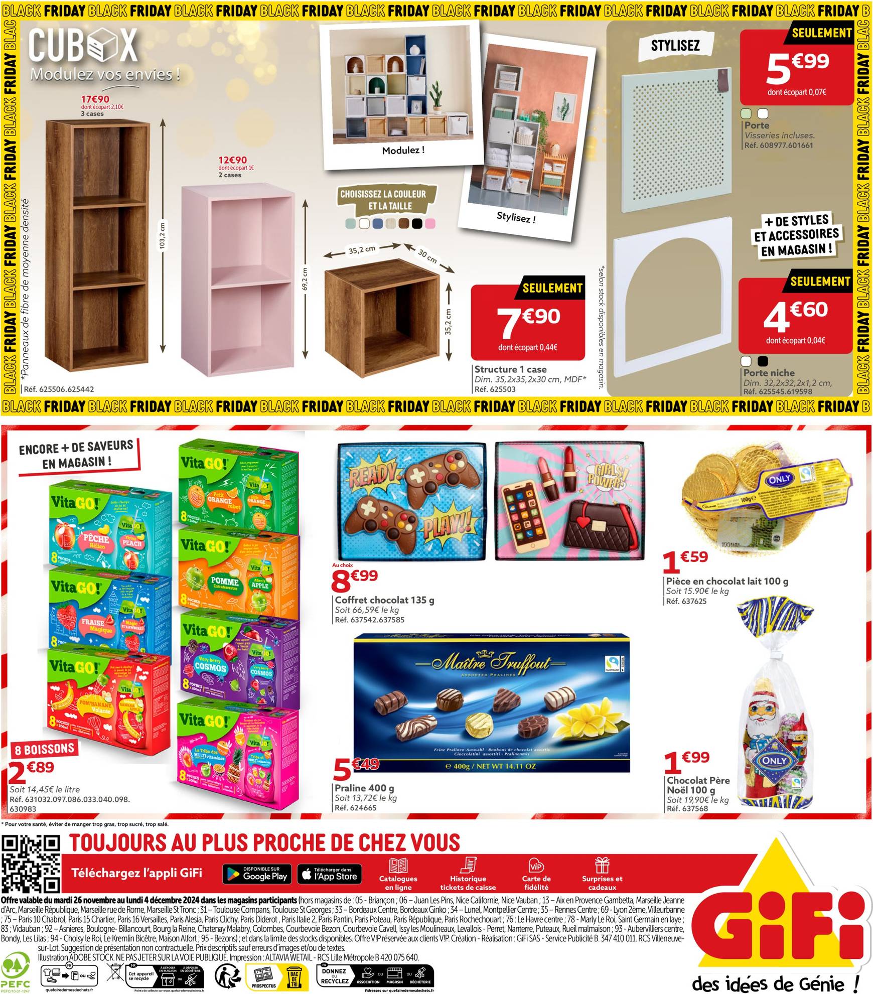 gifi - Catalogue Gifi - Black Friday valable dès 26/11 - 04/12 - page: 20