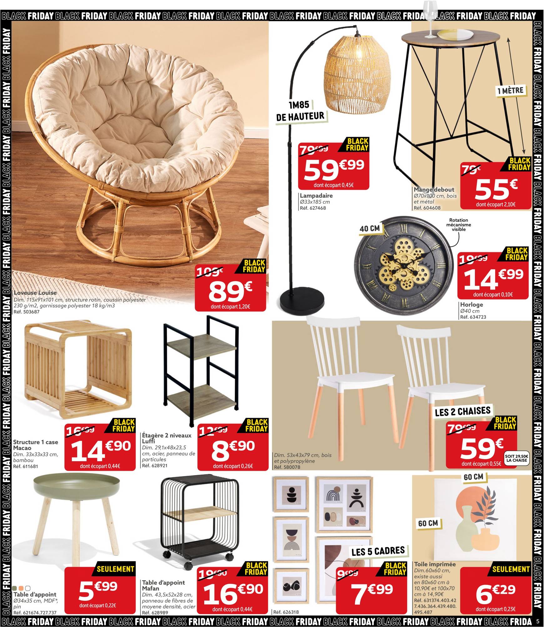 gifi - Catalogue Gifi - Black Friday valable dès 26/11 - 04/12 - page: 5