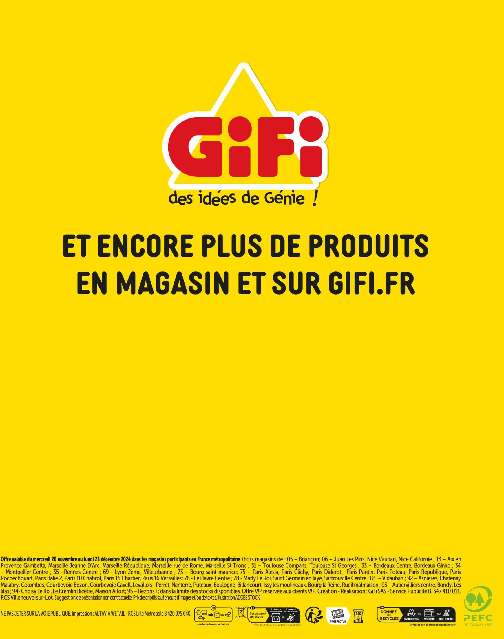 gifi - Catalogue Gifi - Noël valable dès 20/11 - 23/12 - page: 17