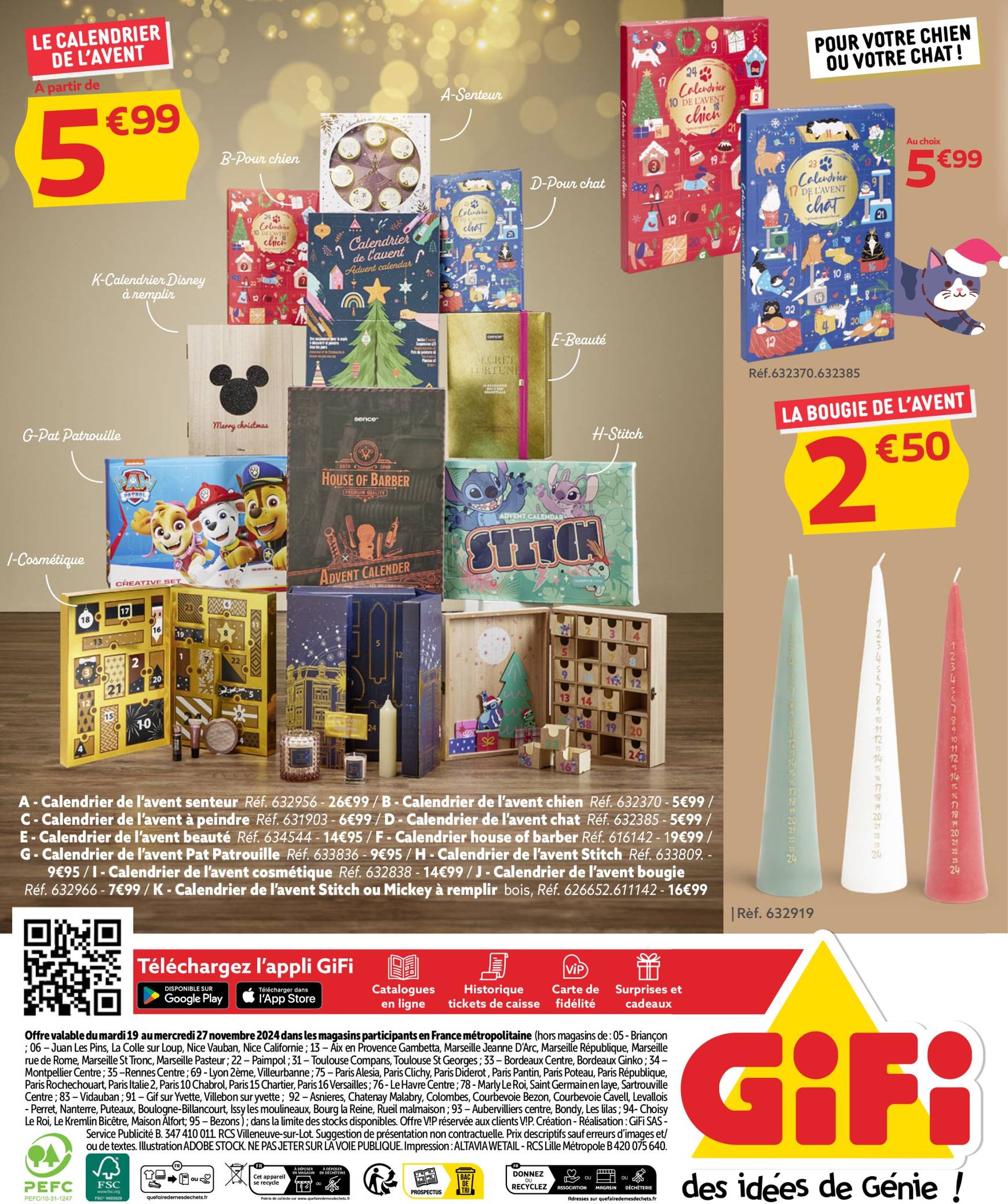 gifi - Catalogue Gifi - Noël valable dès 19/11 - 27/11 - page: 24