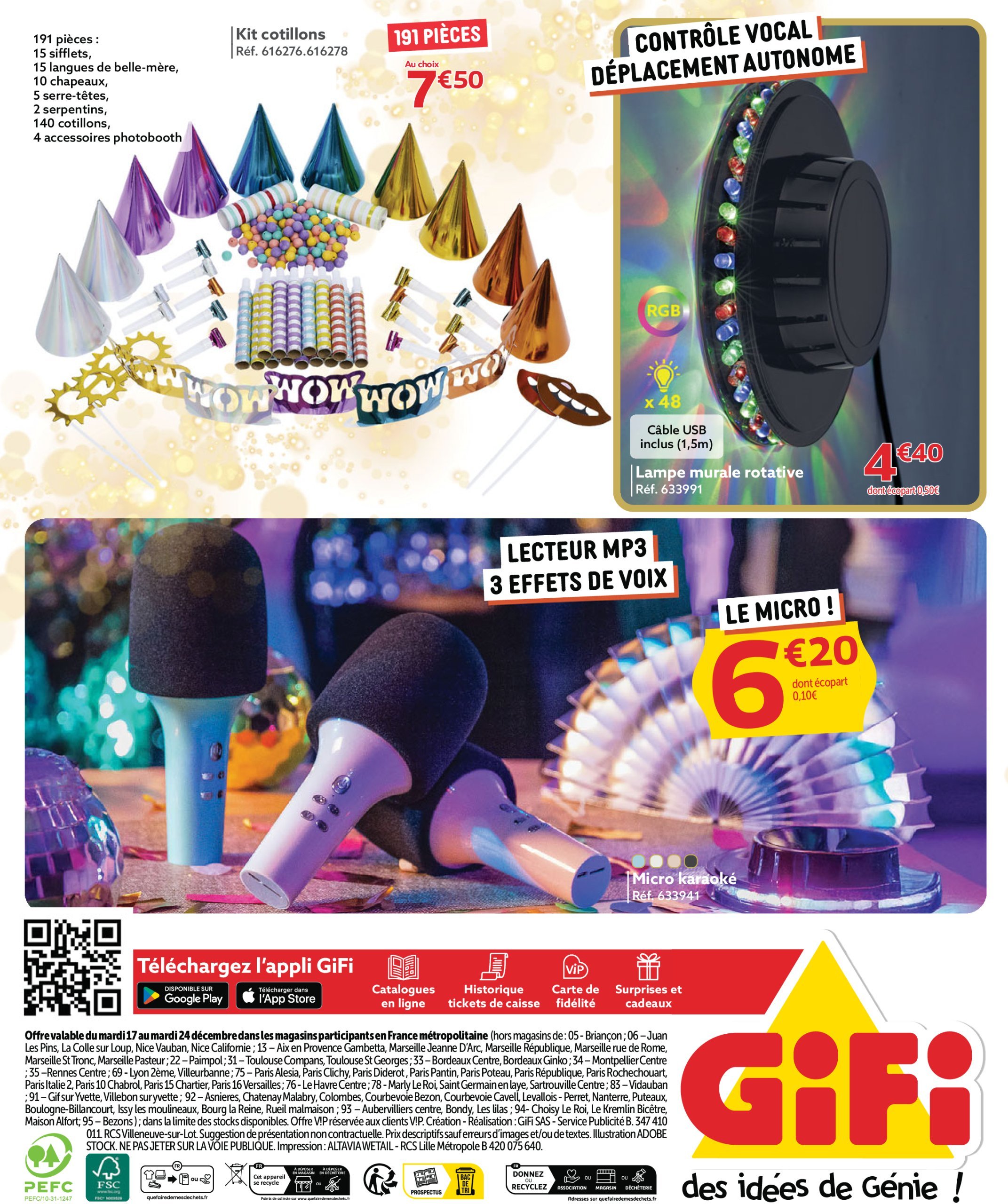 gifi - Catalogue Gifi valable dès 17/12 - 24/12 - page: 24