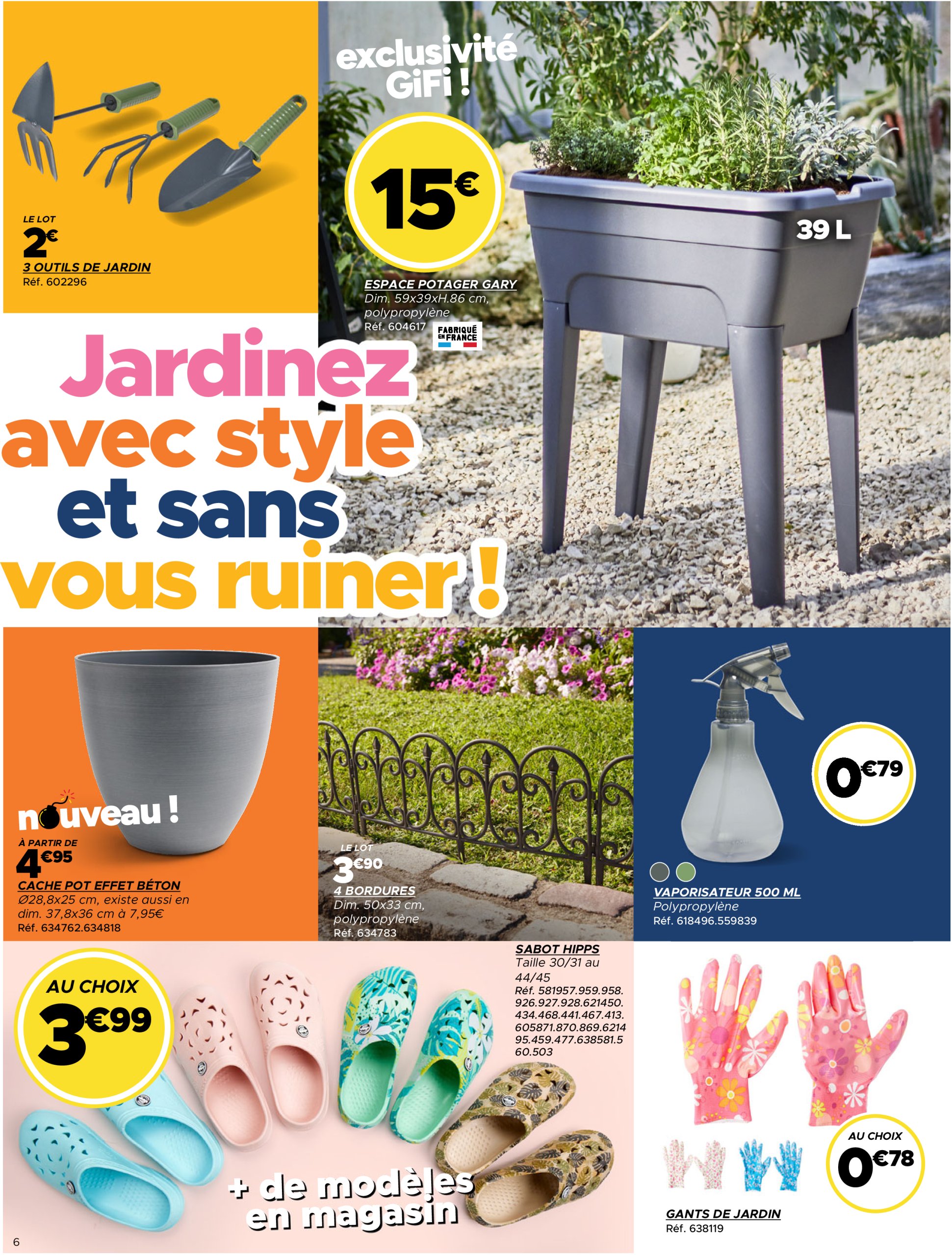 gifi - Catalogue Gifi valable dès 06/05 - 14/05 - page: 6